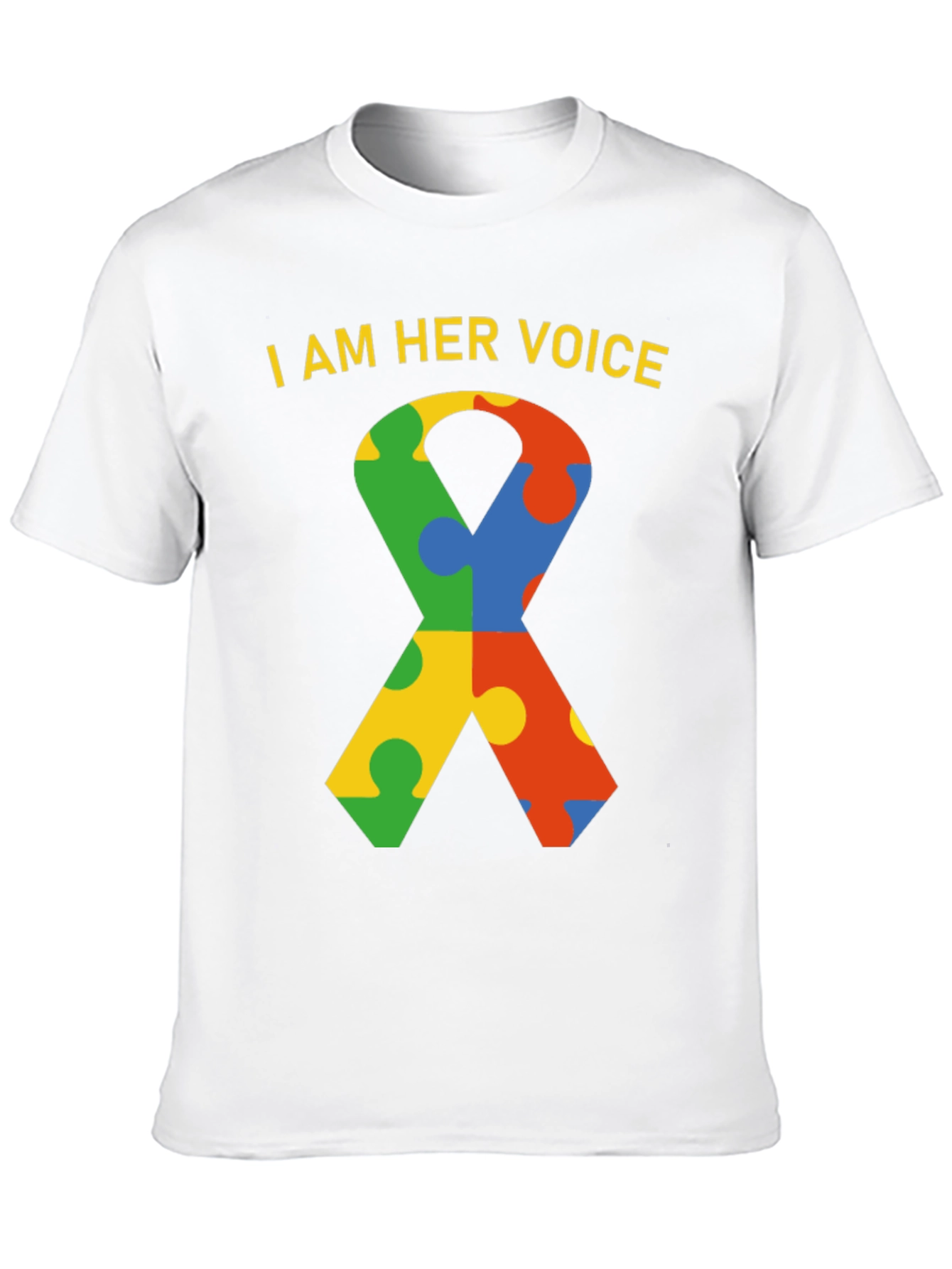 Autism Awareness T-Shirt - I am Her Voice