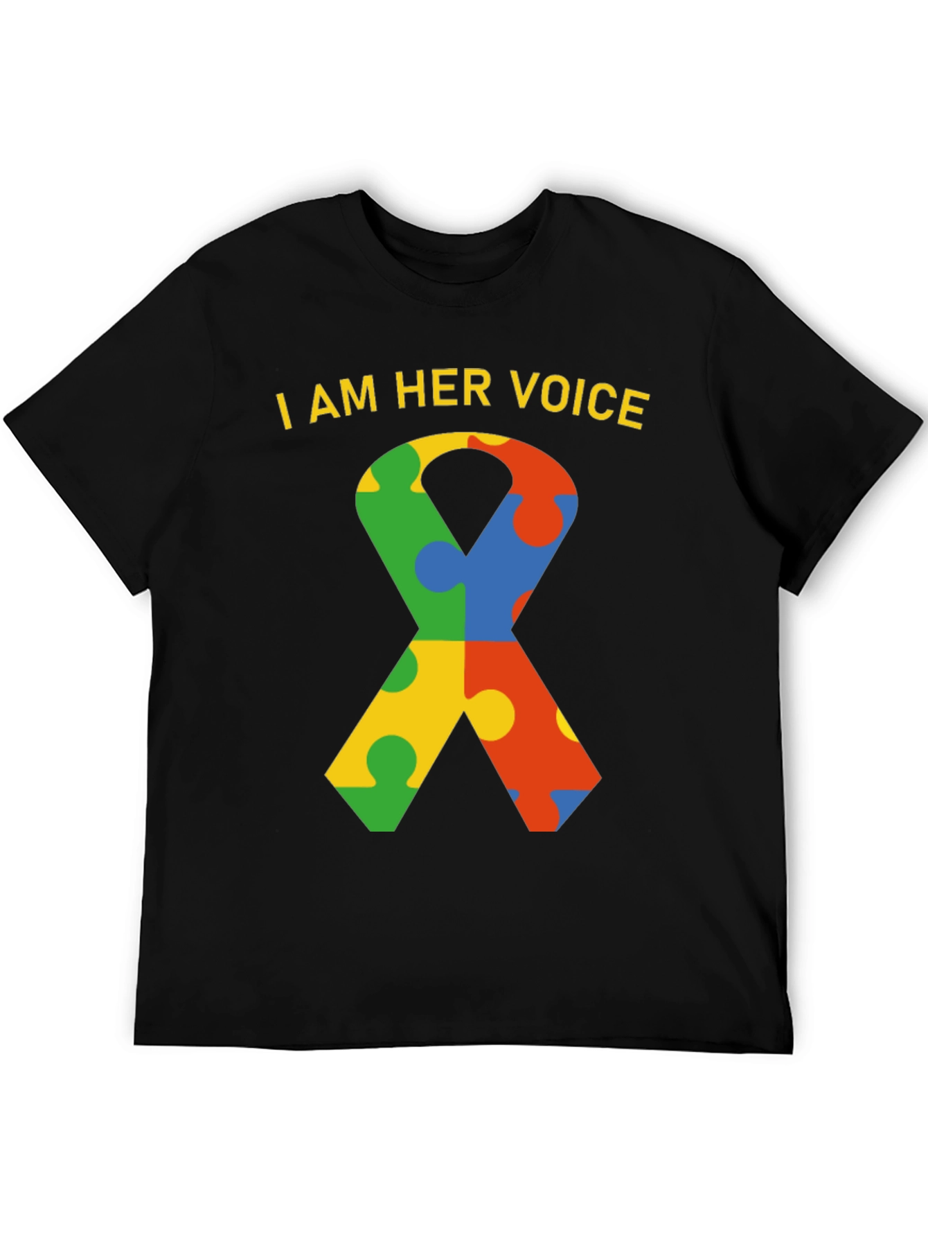 Autism Awareness T-Shirt - I am Her Voice