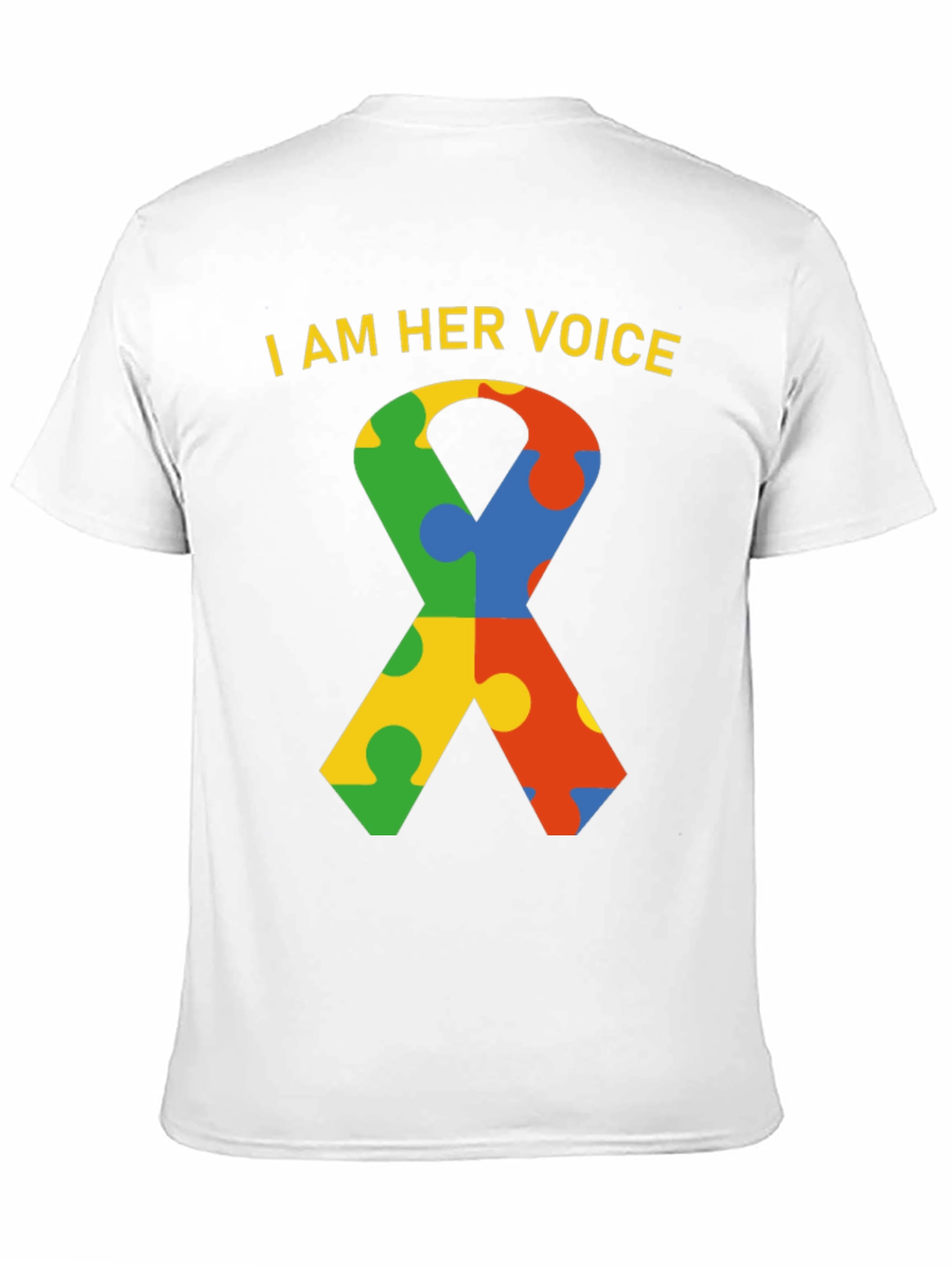 Autism Awareness T-Shirt - I am Her Voice
