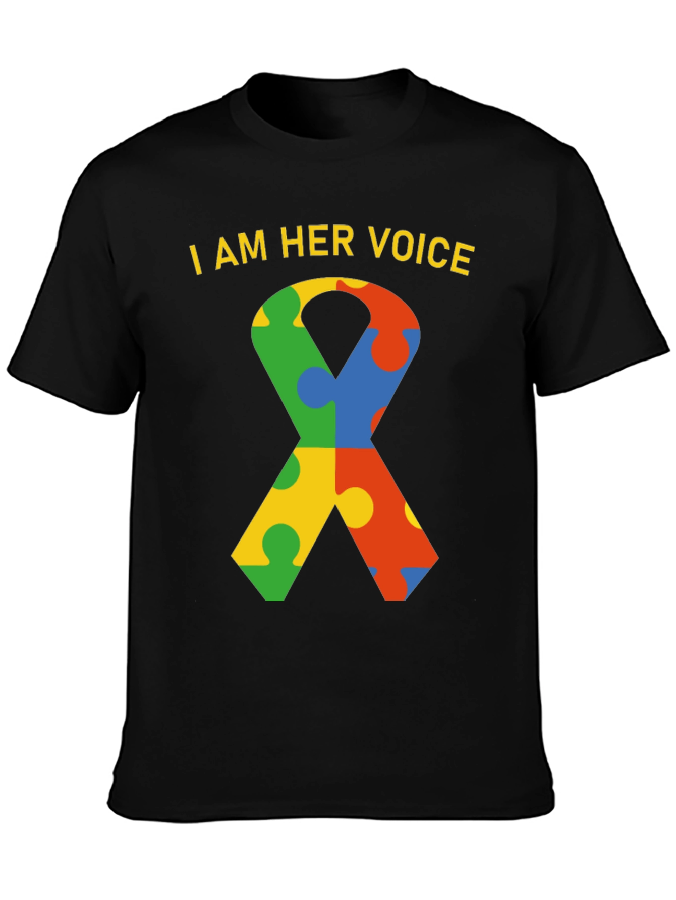 Autism Awareness T-Shirt - I am Her Voice