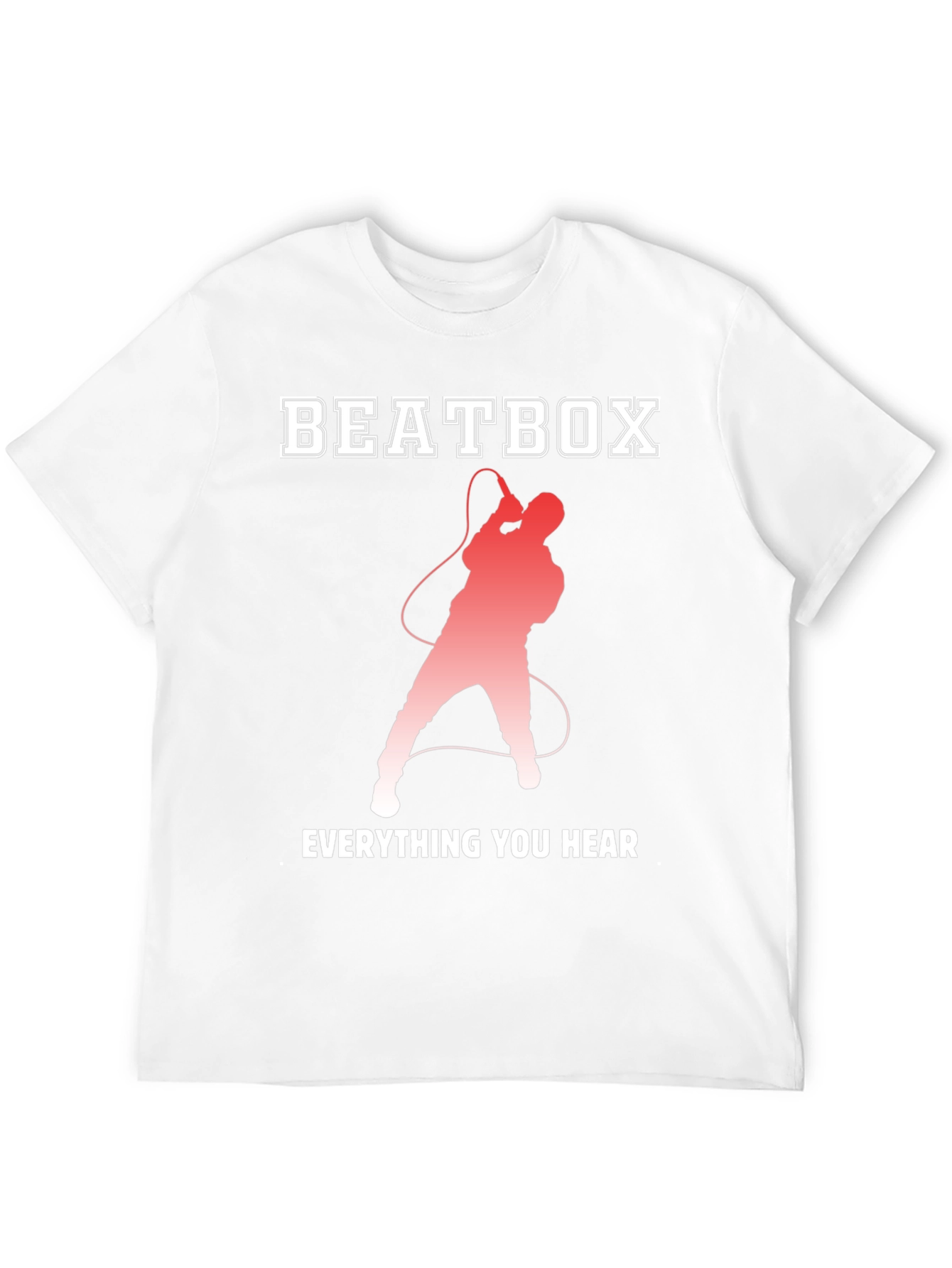 Beatbox Everything You Hear Black Graphic T-Shirt