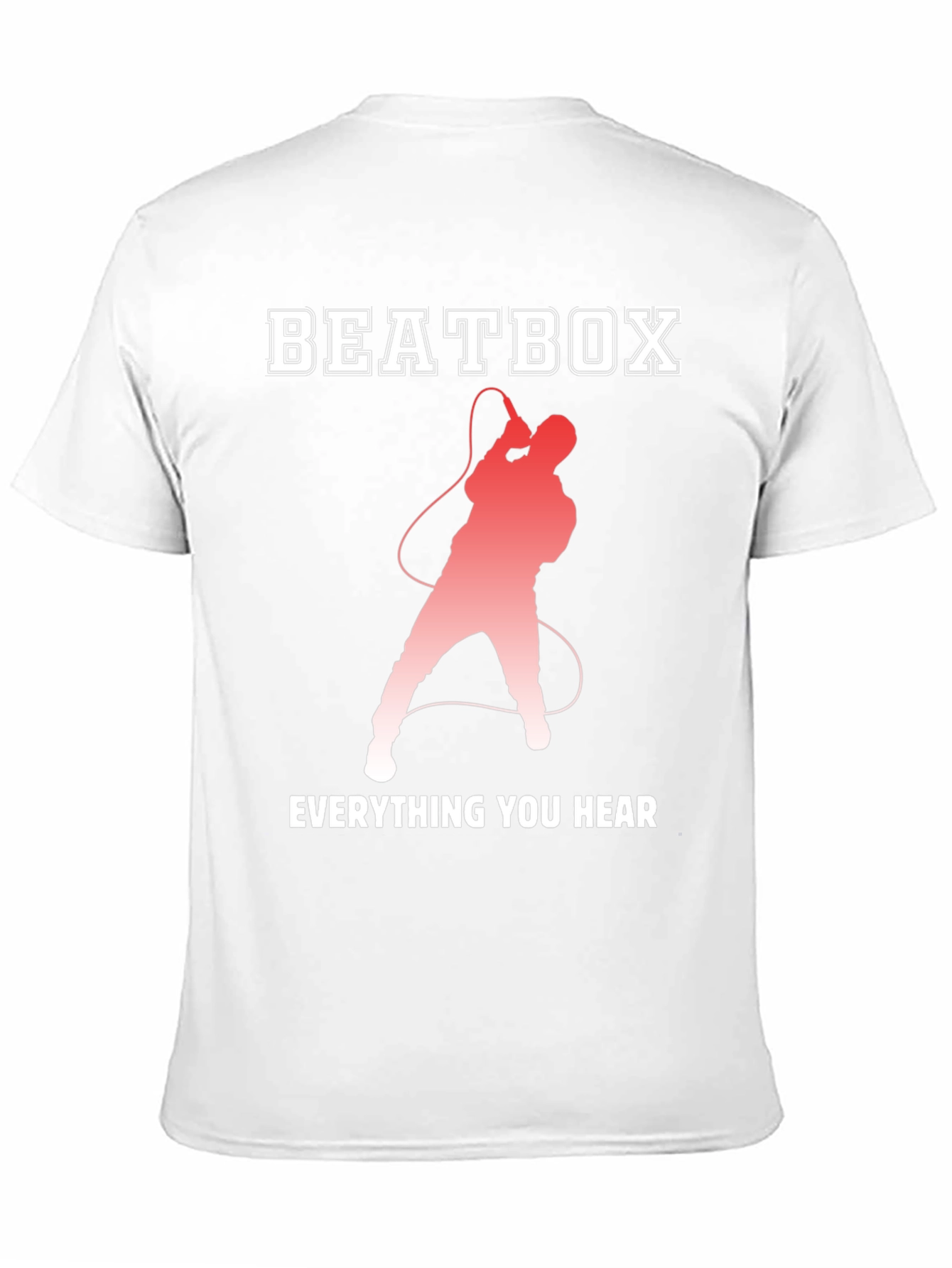 Beatbox Everything You Hear Black Graphic T-Shirt