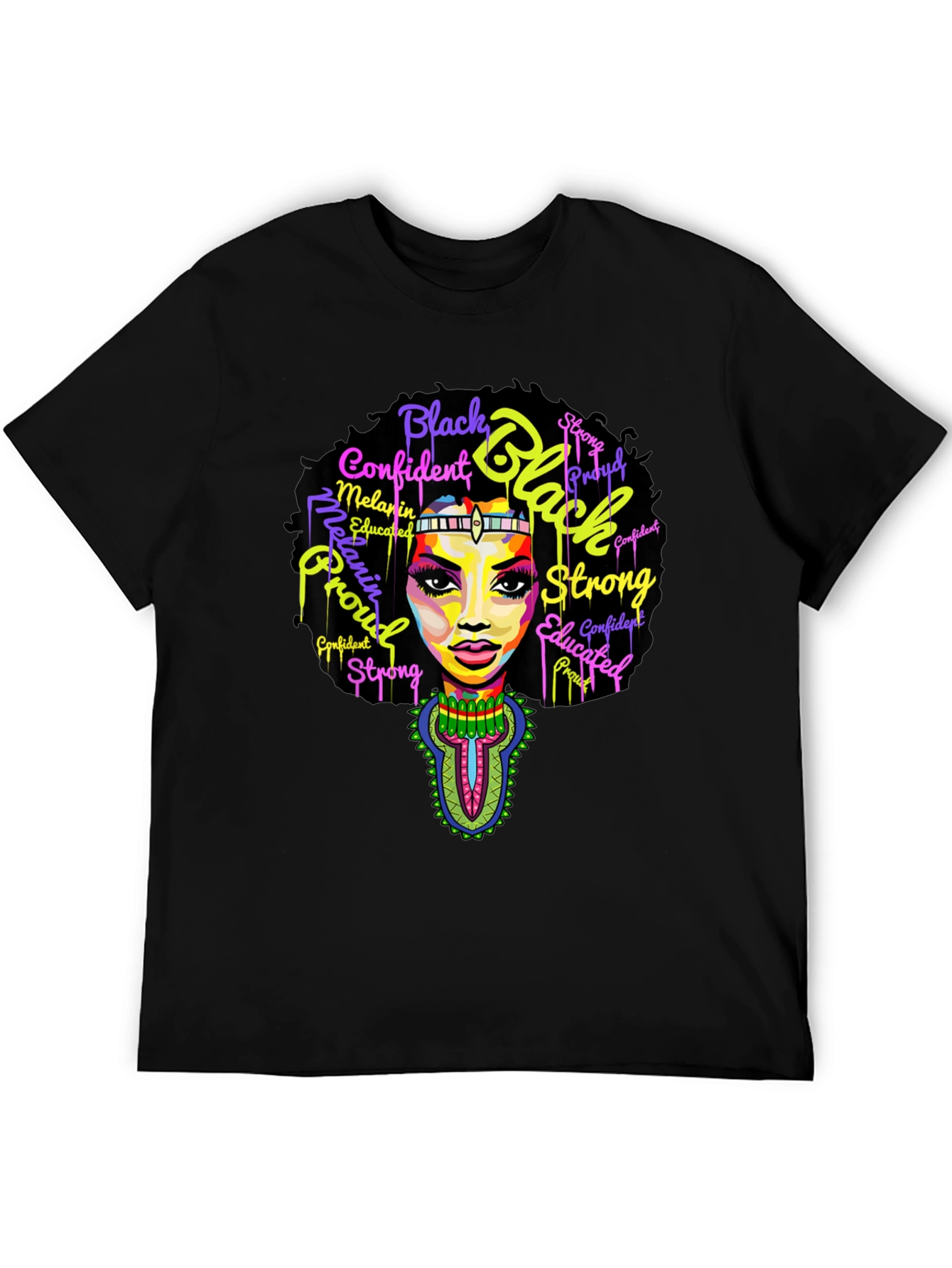 Black Confident Melanin Proud T-Shirt