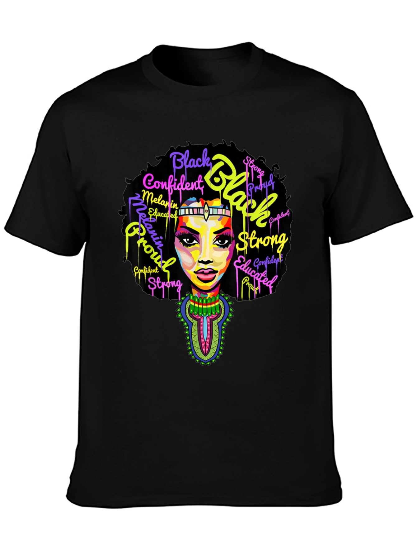Black Confident Melanin Proud T-Shirt