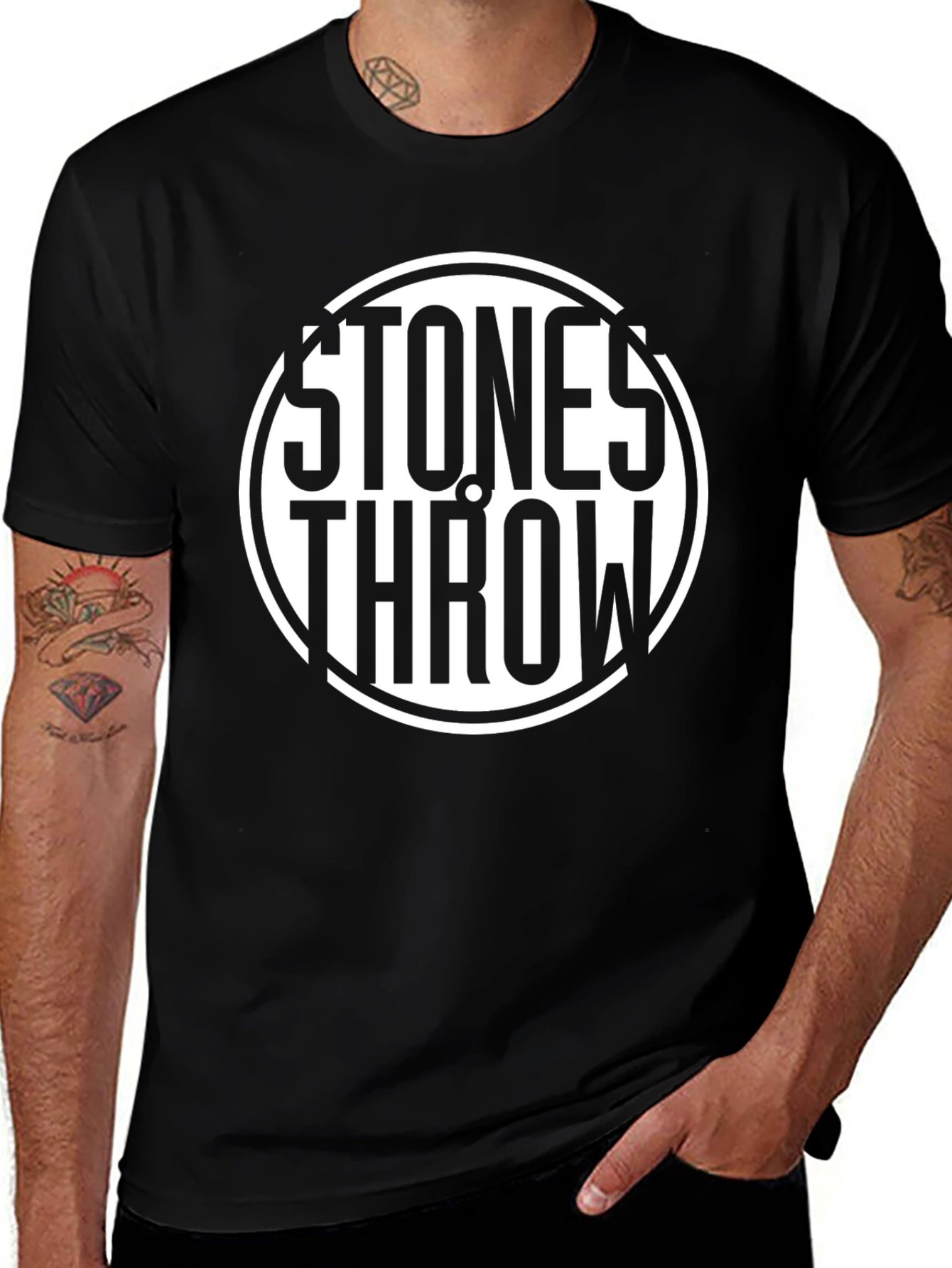 Stones Throw T-Shirt - Classic Graphic Tee