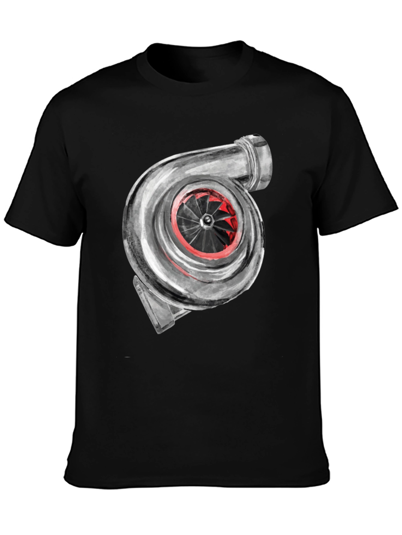 Turbocharger Graphic Tee - Automotive Enthusiast Apparel