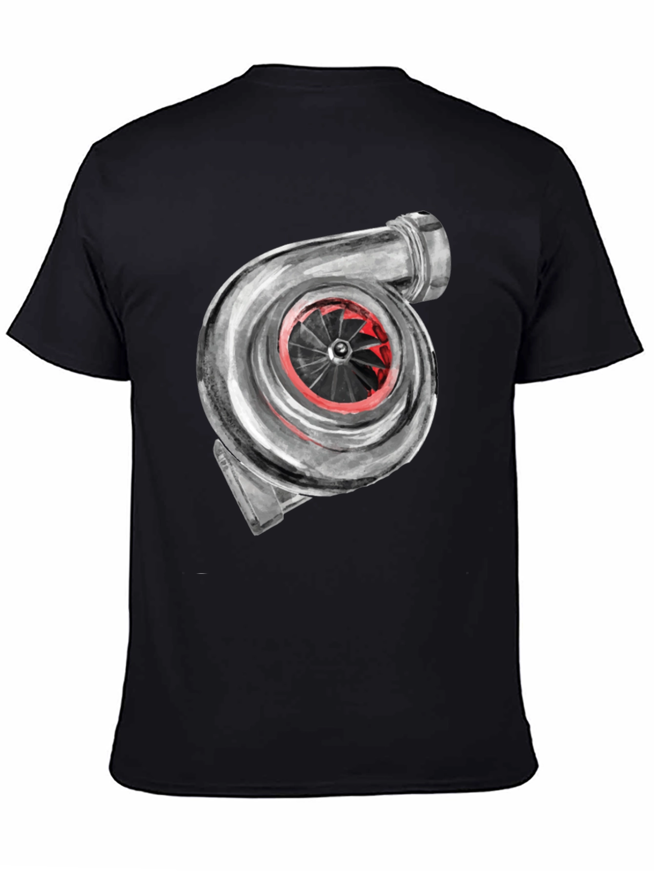 Turbocharger Graphic Tee - Automotive Enthusiast Apparel