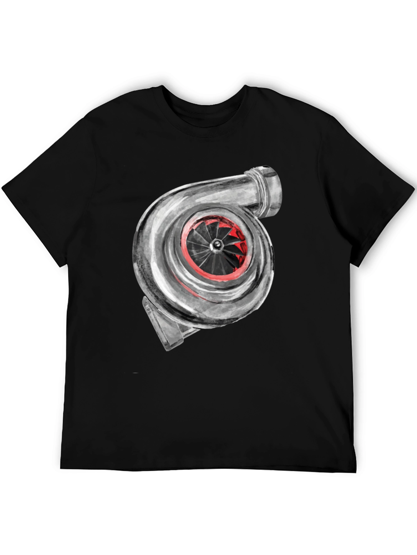 Turbocharger Graphic Tee - Automotive Enthusiast Apparel