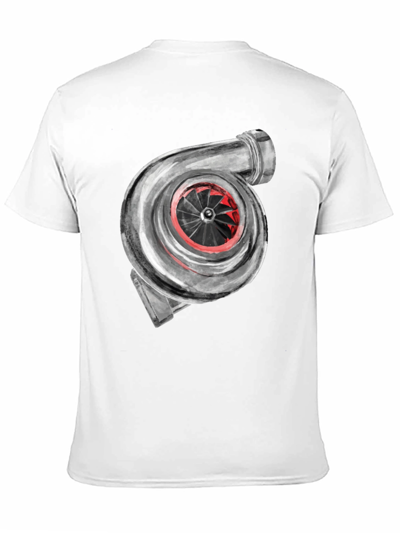 Turbocharger Graphic Tee - Automotive Enthusiast Apparel