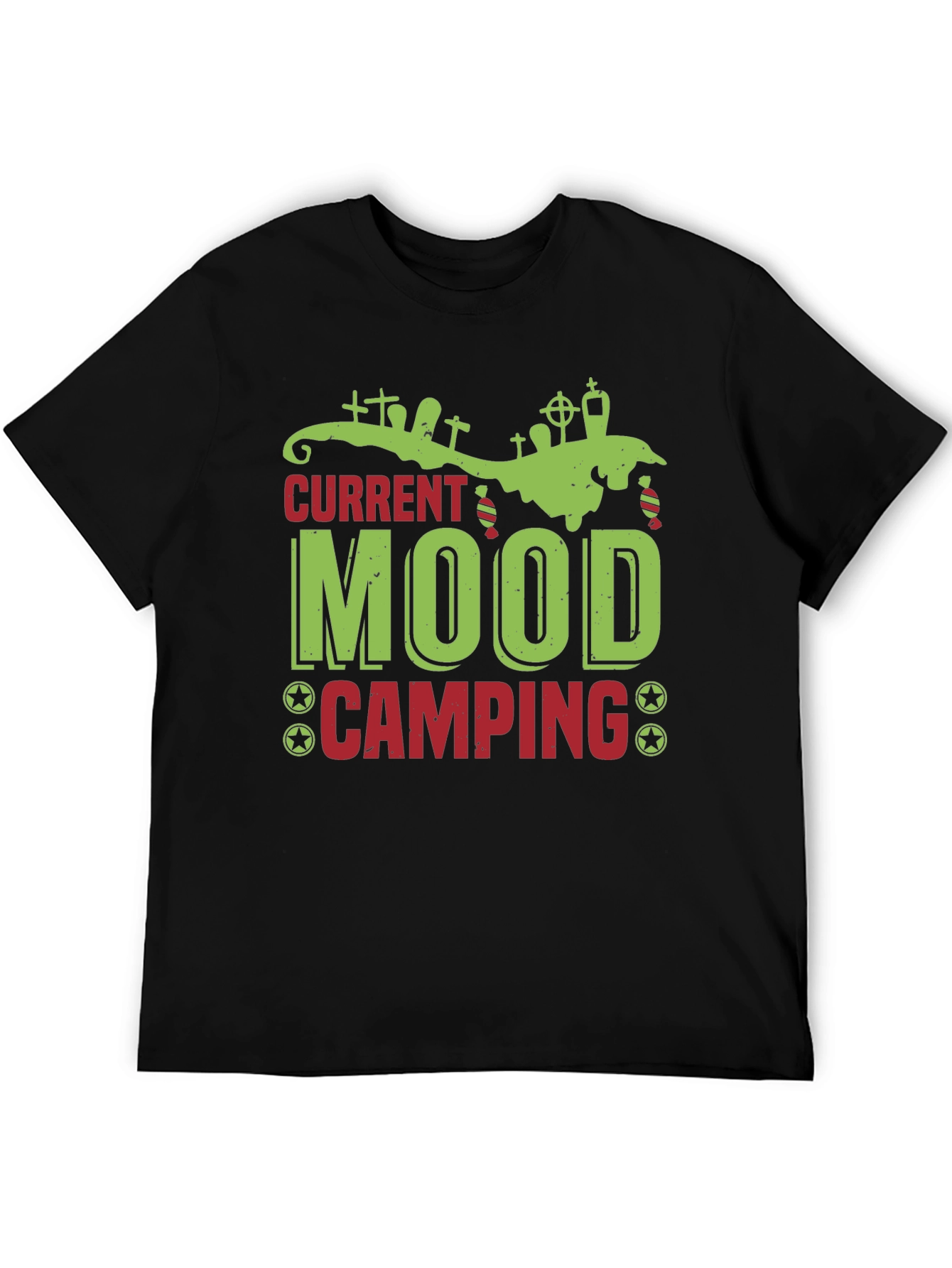 Current Mood Camping T-Shirt Halloween Theme