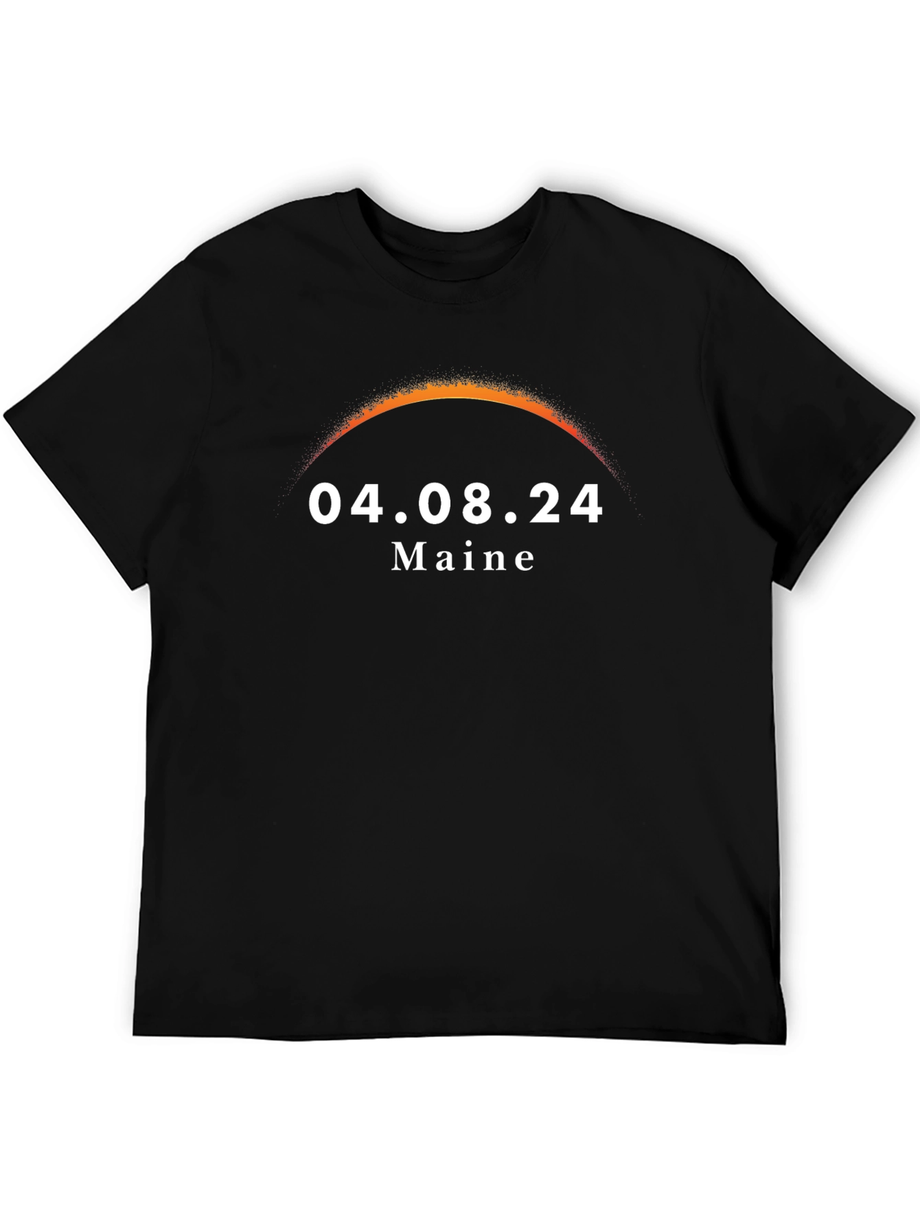 Total Solar Eclipse April 8 2024 Maine T-Shirt