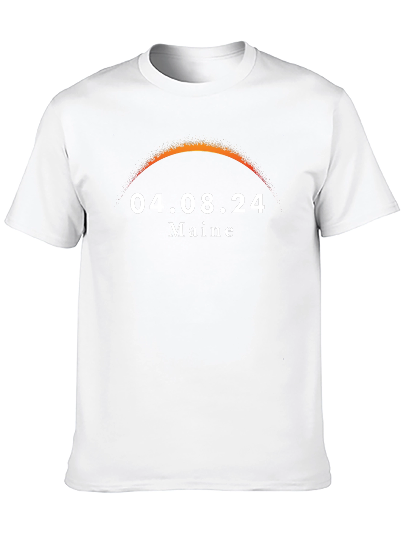 Total Solar Eclipse April 8 2024 Maine T-Shirt