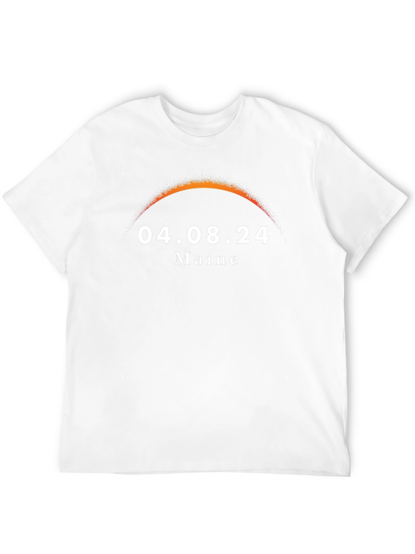 Total Solar Eclipse April 8 2024 Maine T-Shirt