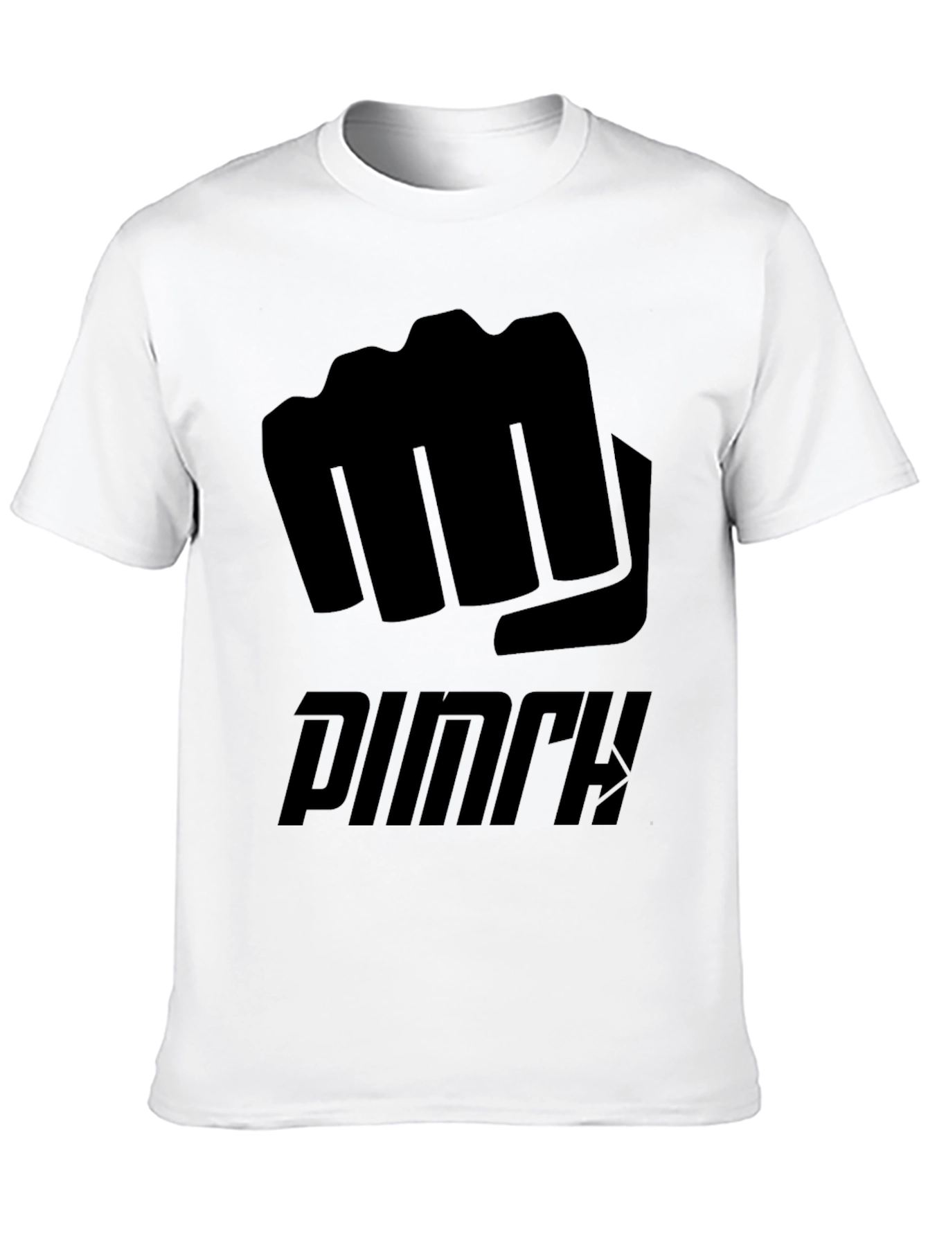 Black Fist Punch Graphic T-Shirt | Mens Casual Tee