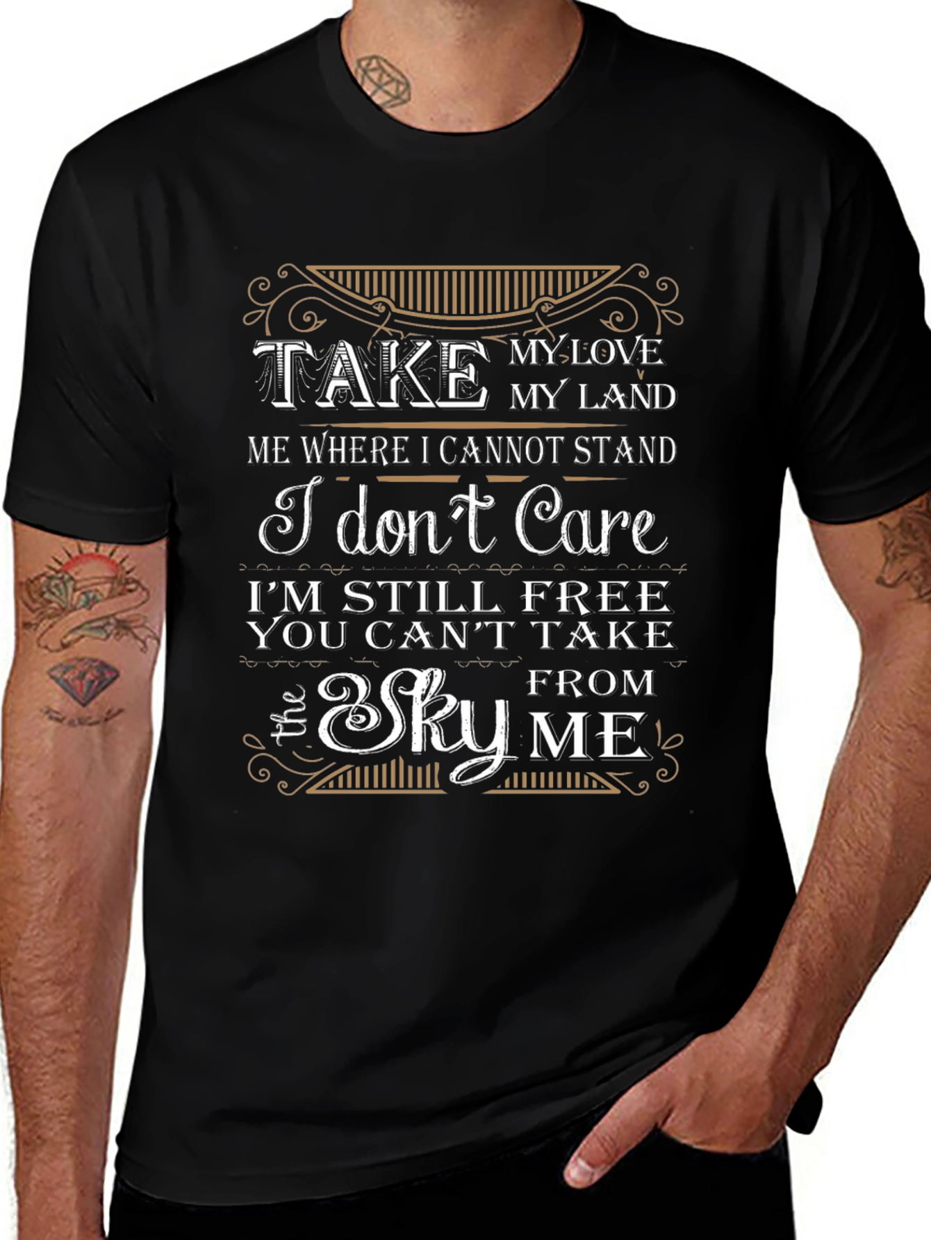 Take My Love T-Shirt - Unique Graphic Tee