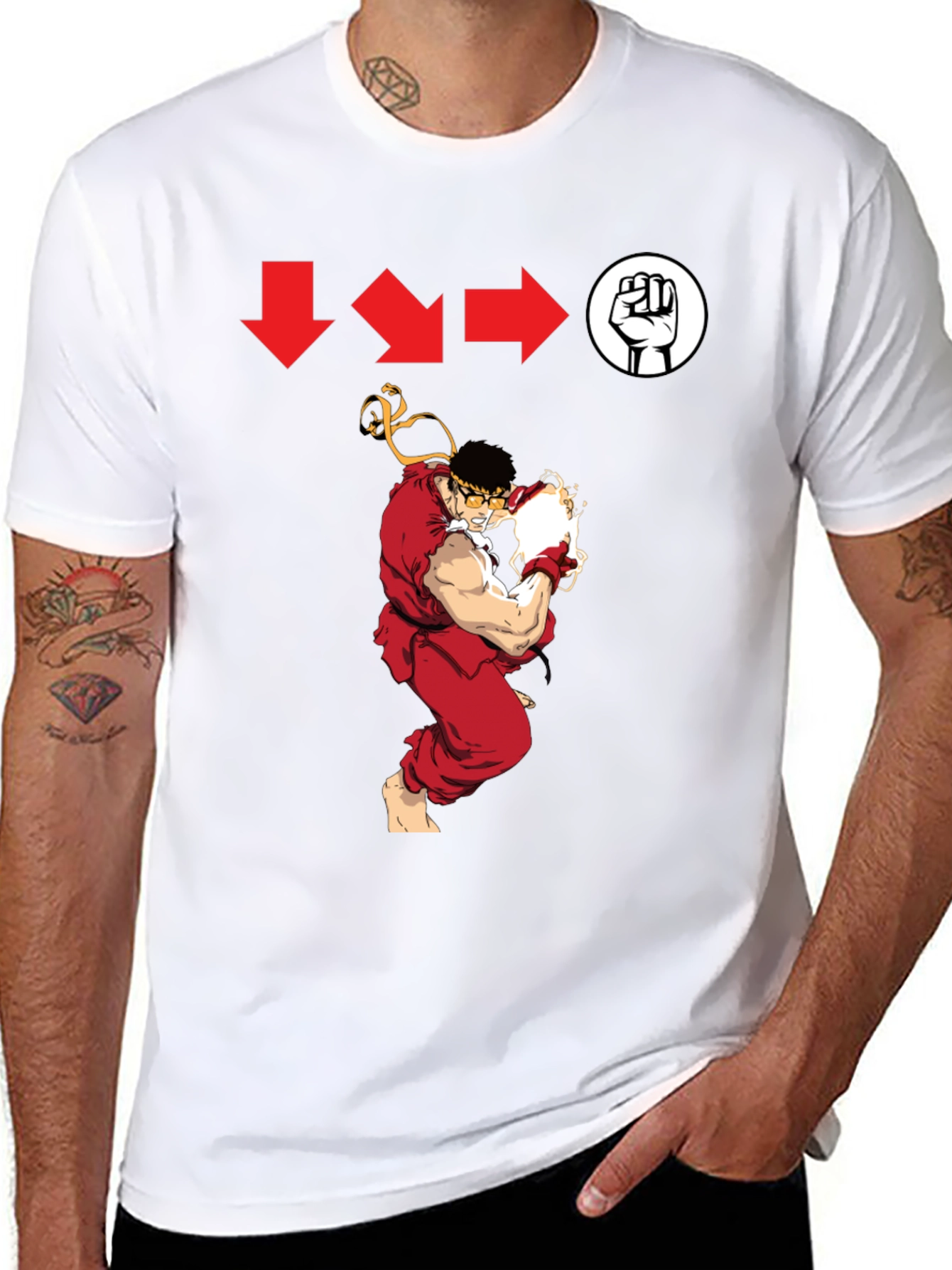 Street Fighter Hadoken T-Shirt