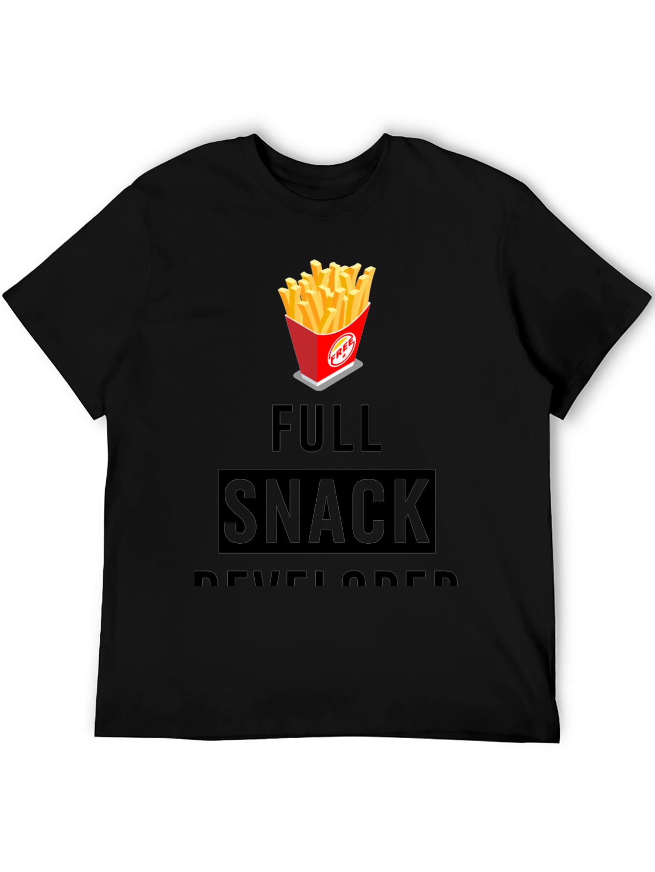 Full Snack Developer Graphic T-Shirt