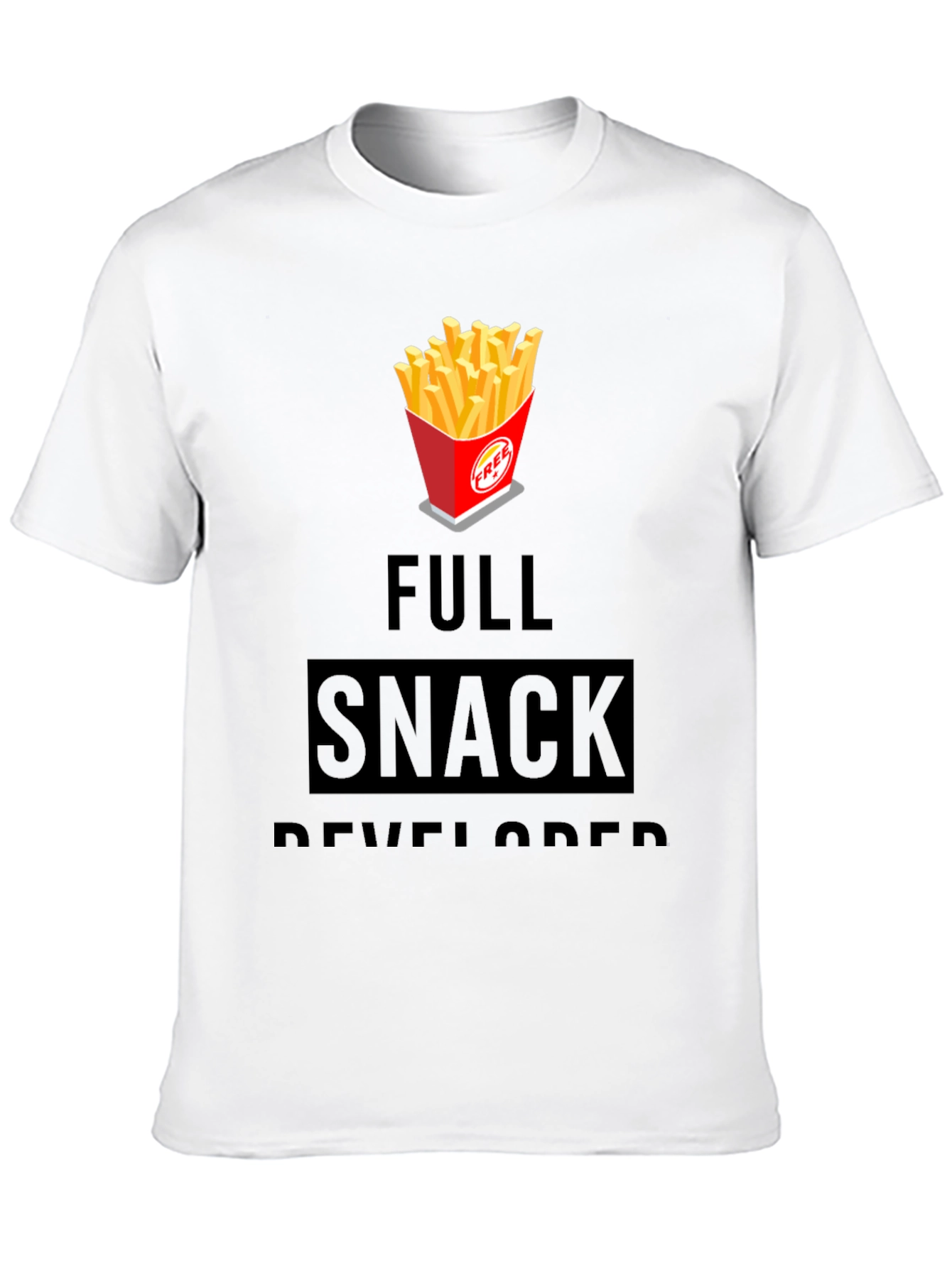 Full Snack Developer Graphic T-Shirt
