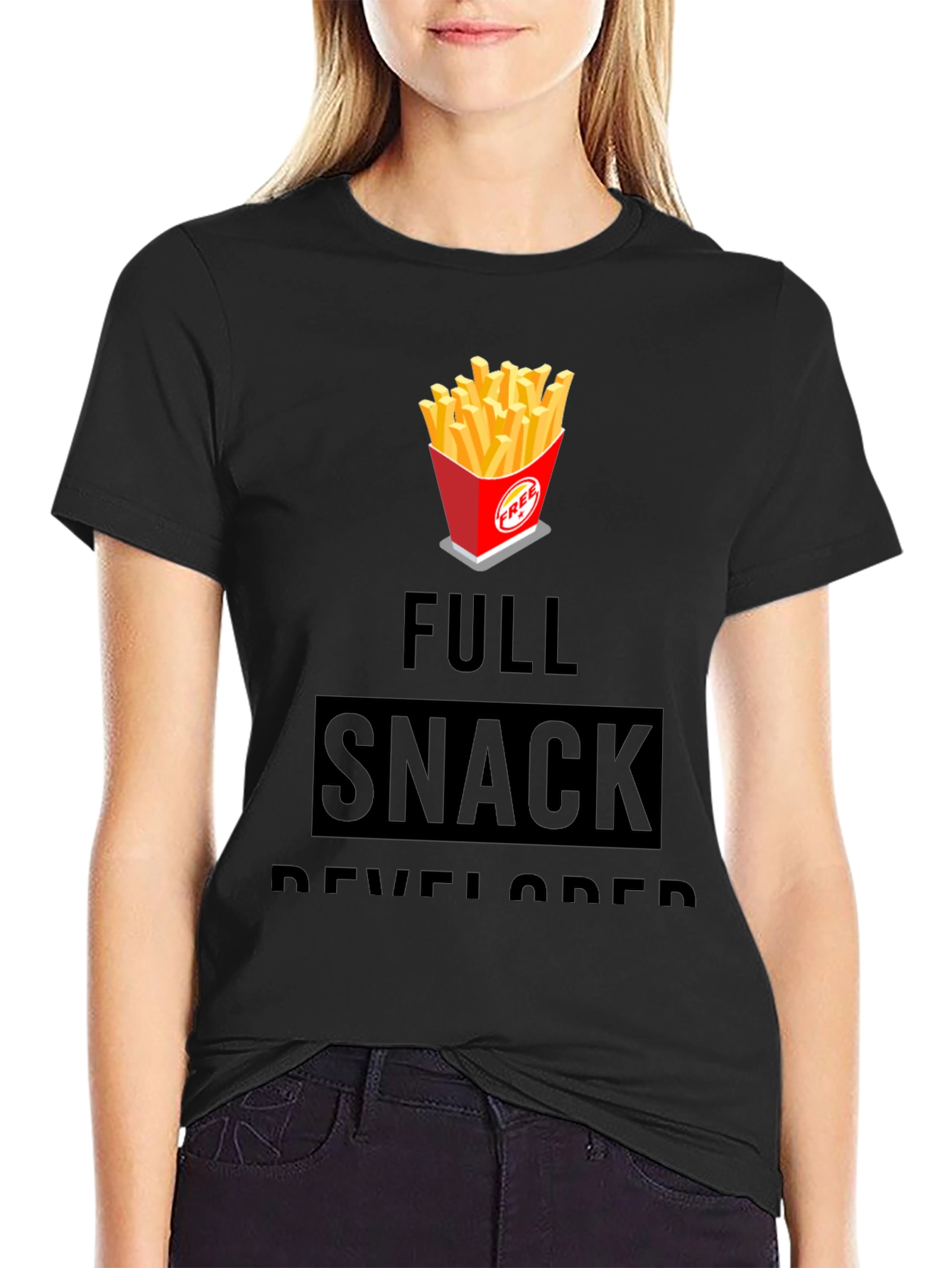 Full Snack Developer Graphic T-Shirt
