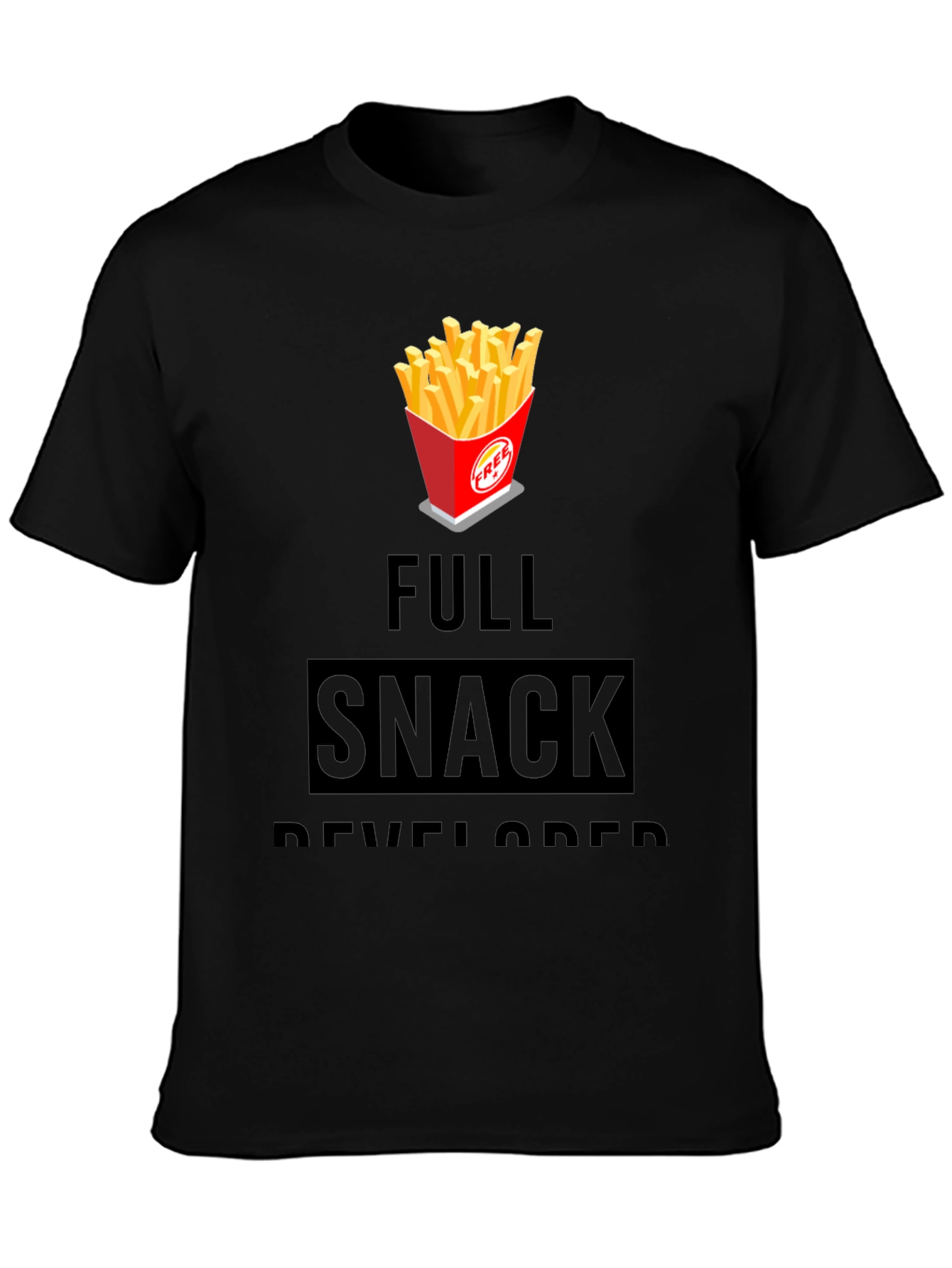Full Snack Developer Graphic T-Shirt
