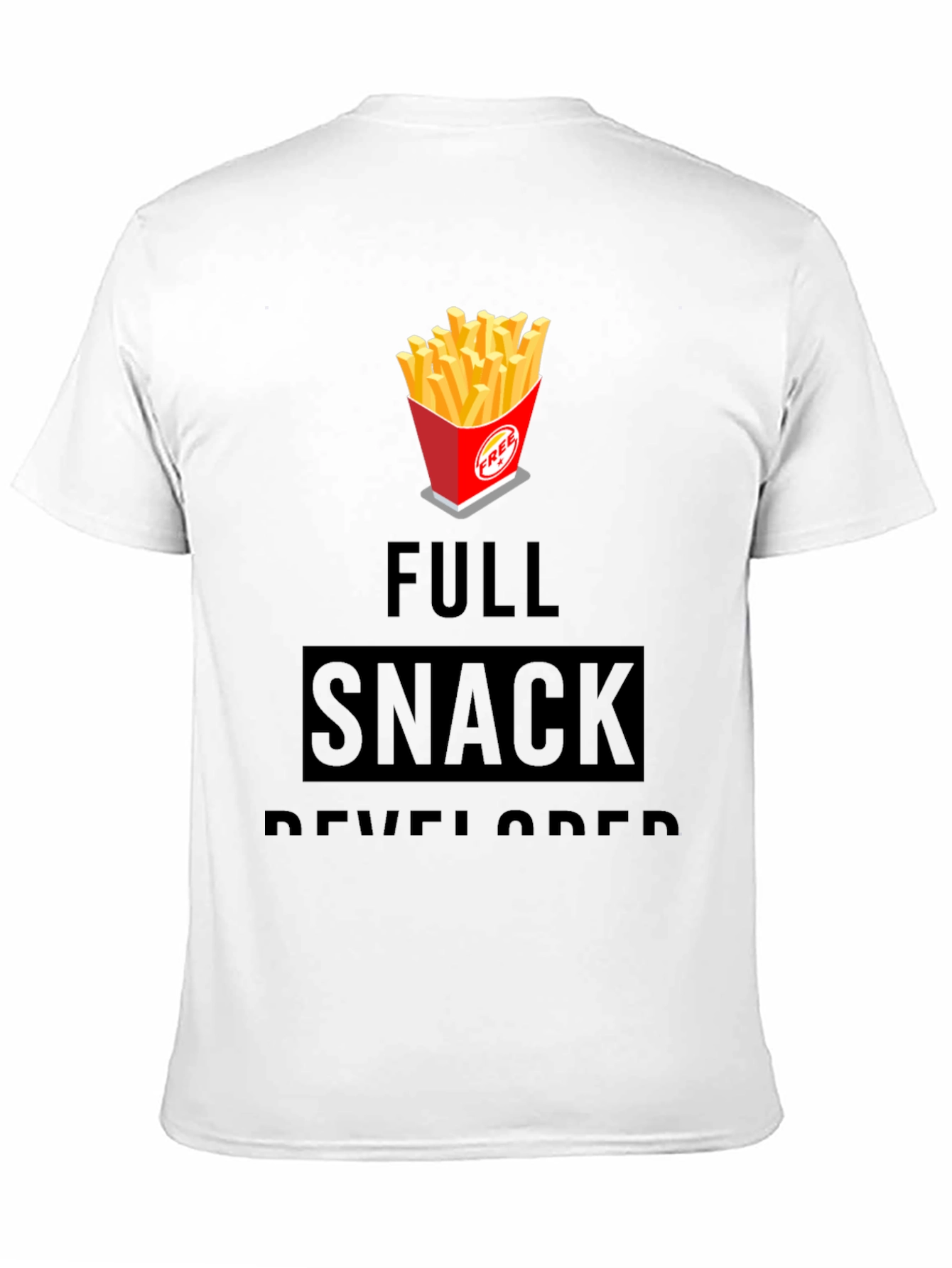Full Snack Developer Graphic T-Shirt