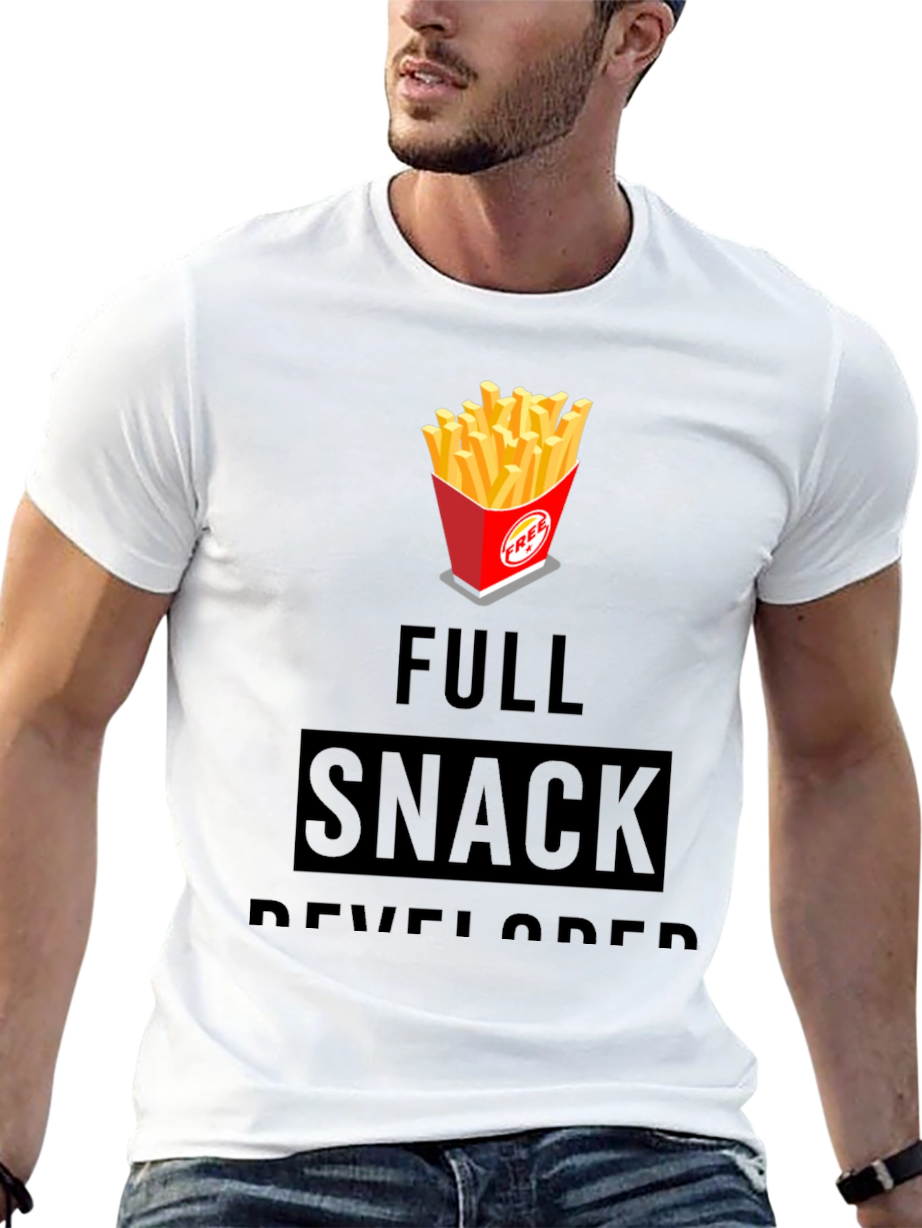 Full Snack Developer Graphic T-Shirt