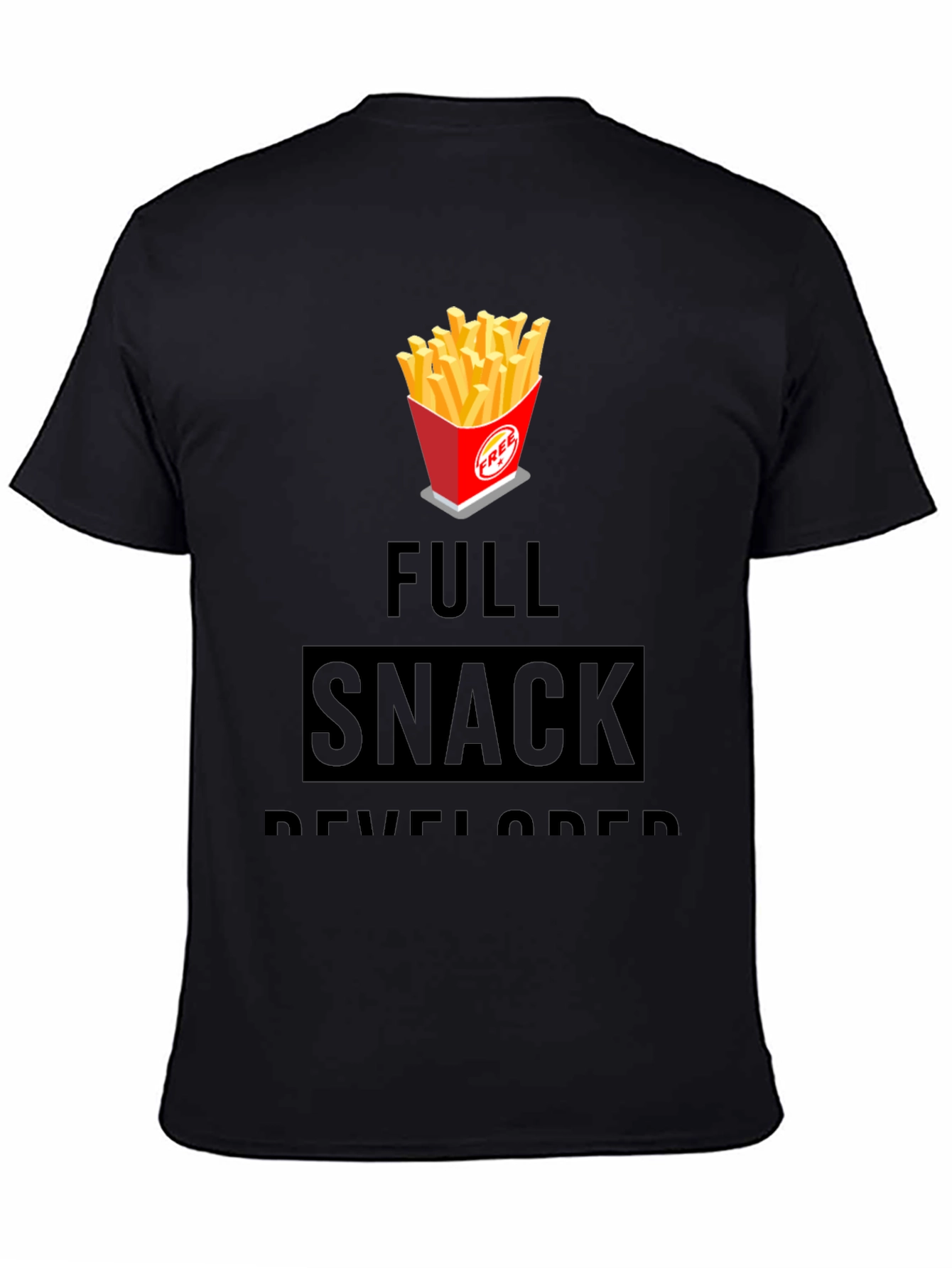 Full Snack Developer Graphic T-Shirt