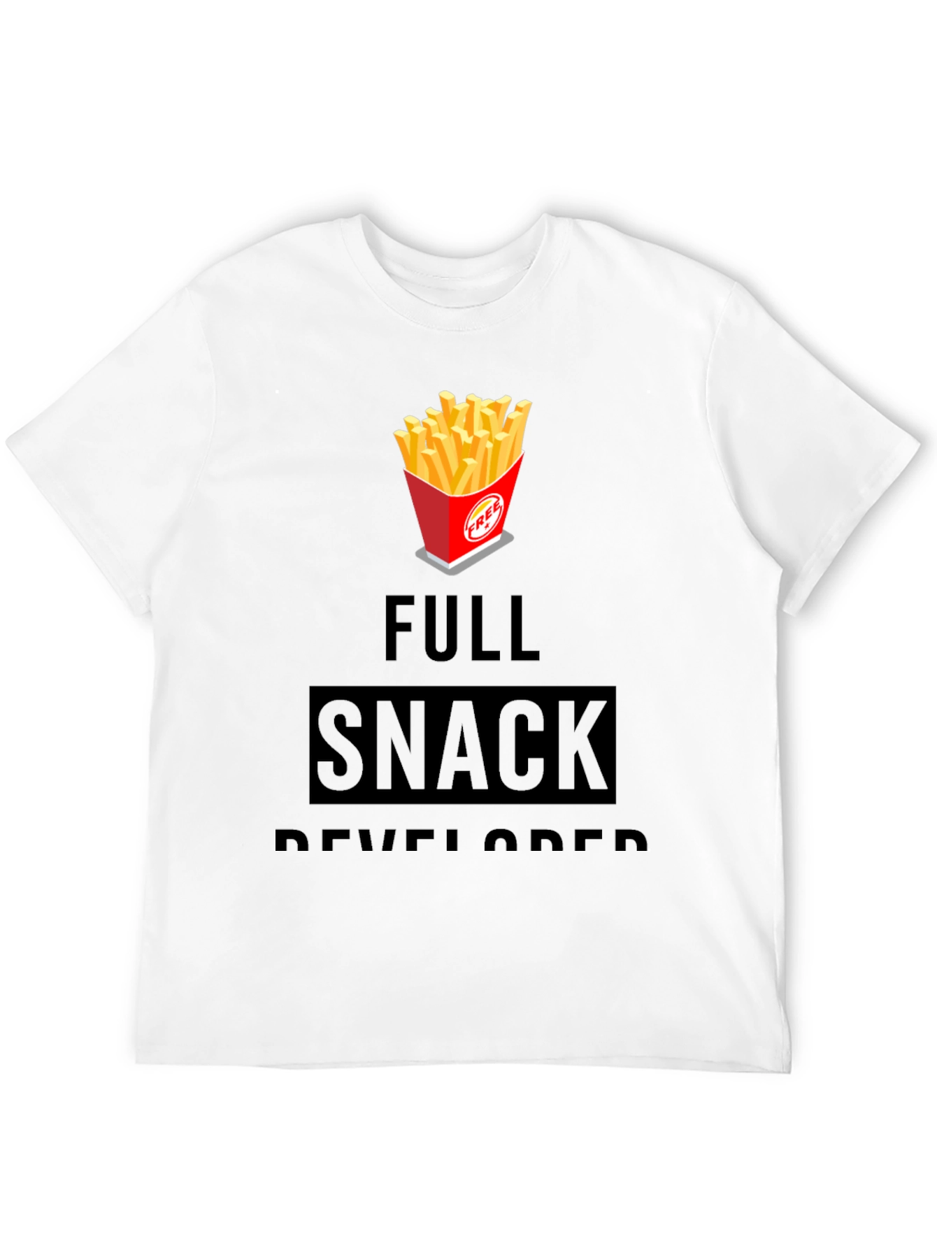 Full Snack Developer Graphic T-Shirt