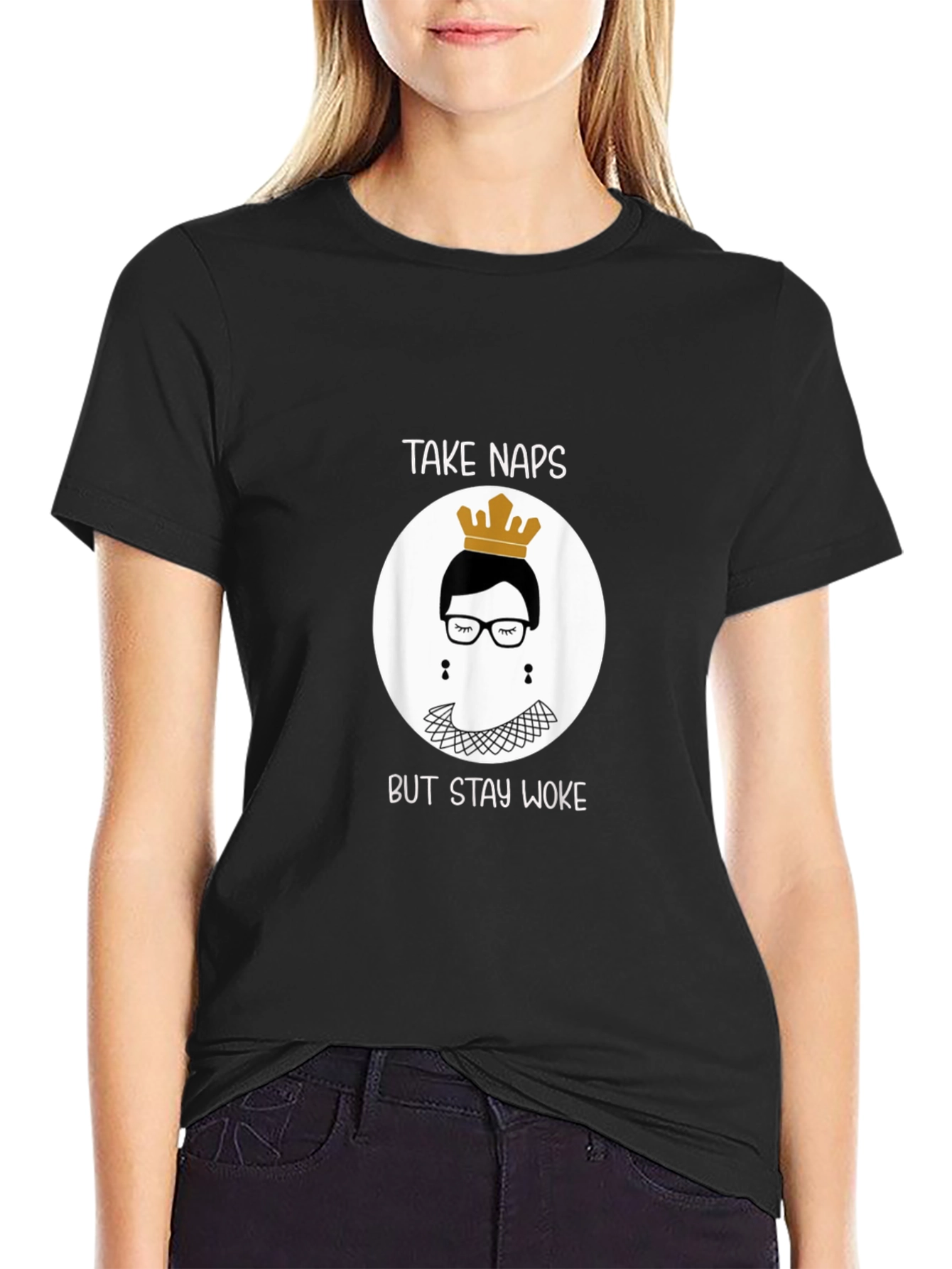Take Naps But Stay Woke RBG T-Shirt