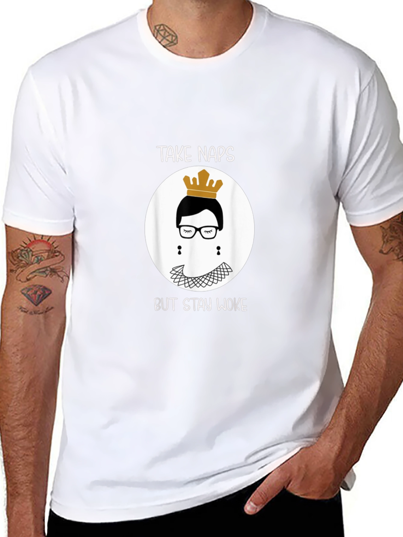 Take Naps But Stay Woke RBG T-Shirt