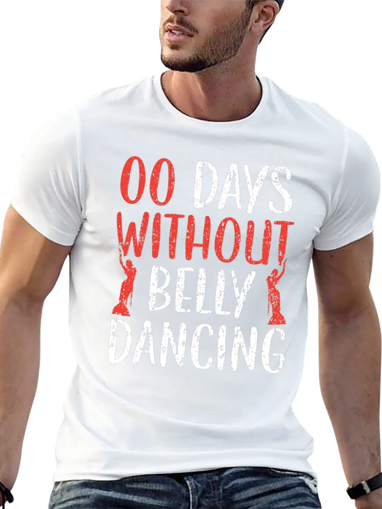 Belly Dancing T-Shirt - 00 Days Without Funny Tee