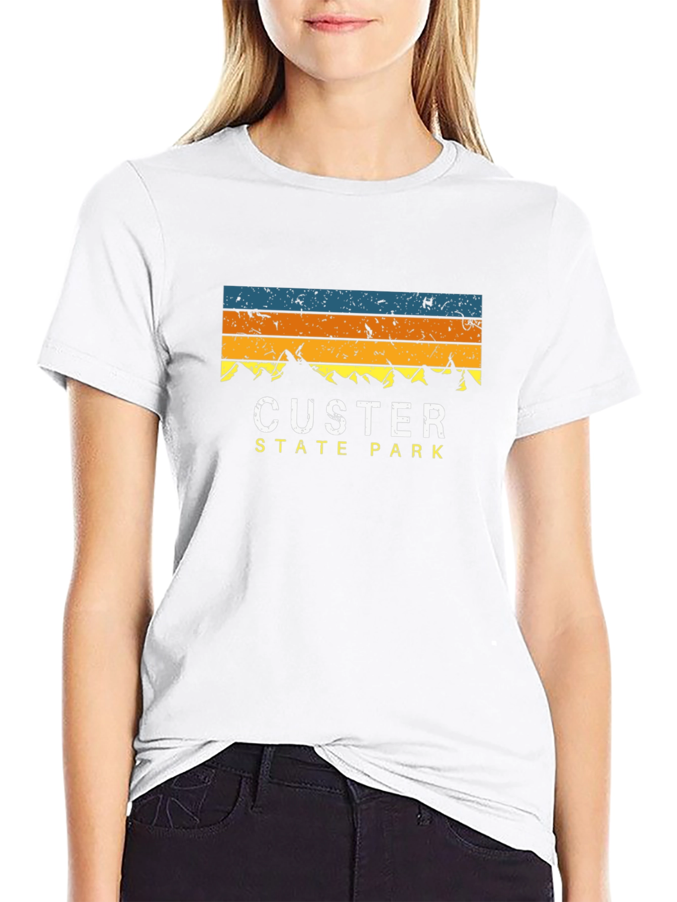 Custer State Park Retro Graphic Tee