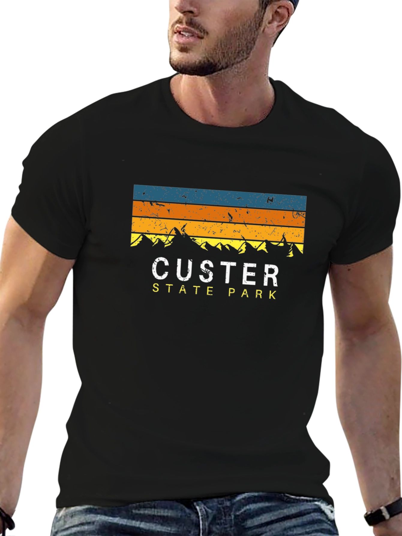 Custer State Park Retro Graphic Tee