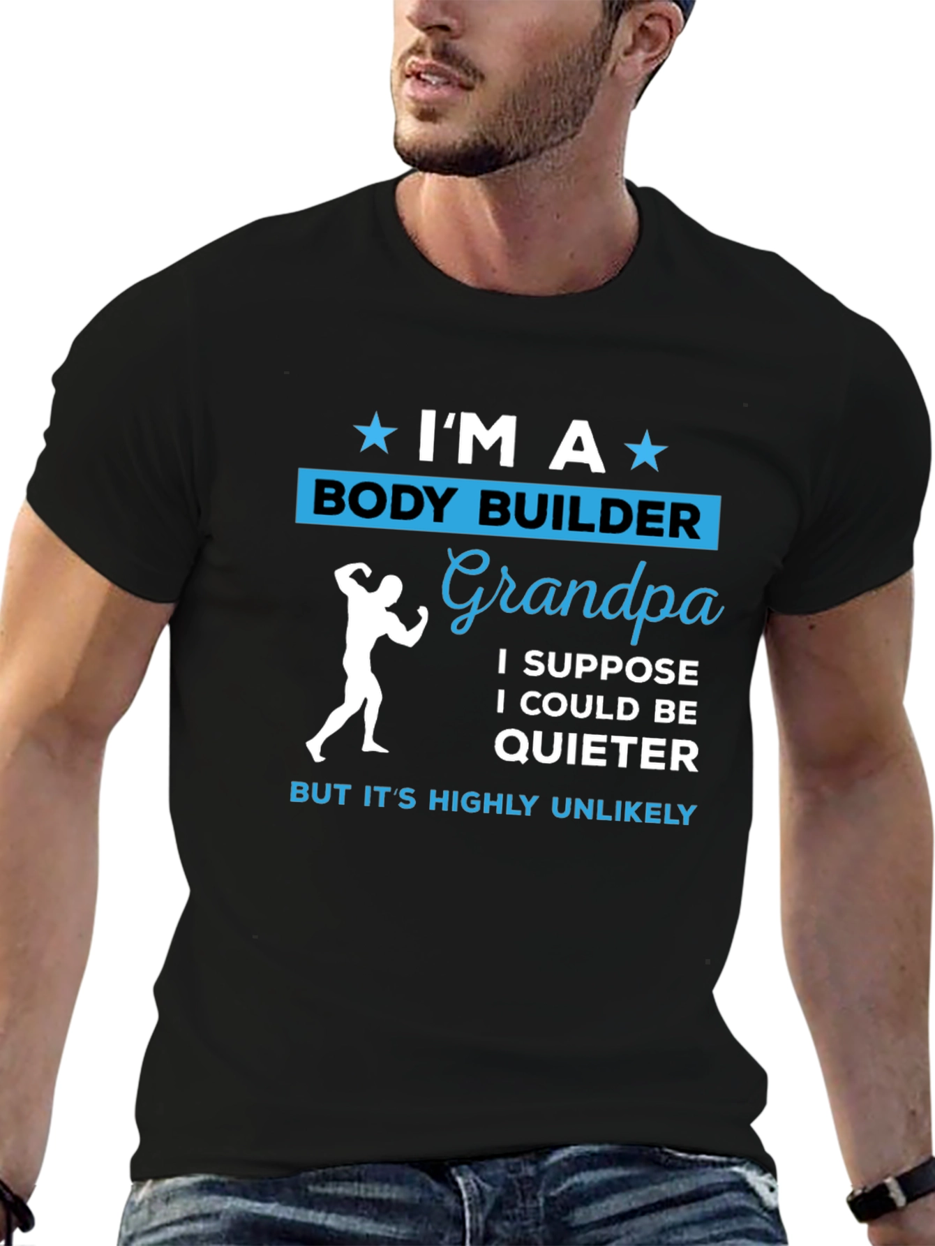 Body Builder Grandpa T-Shirt