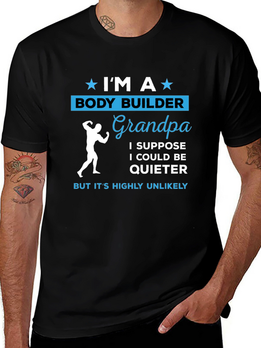 Body Builder Grandpa T-Shirt