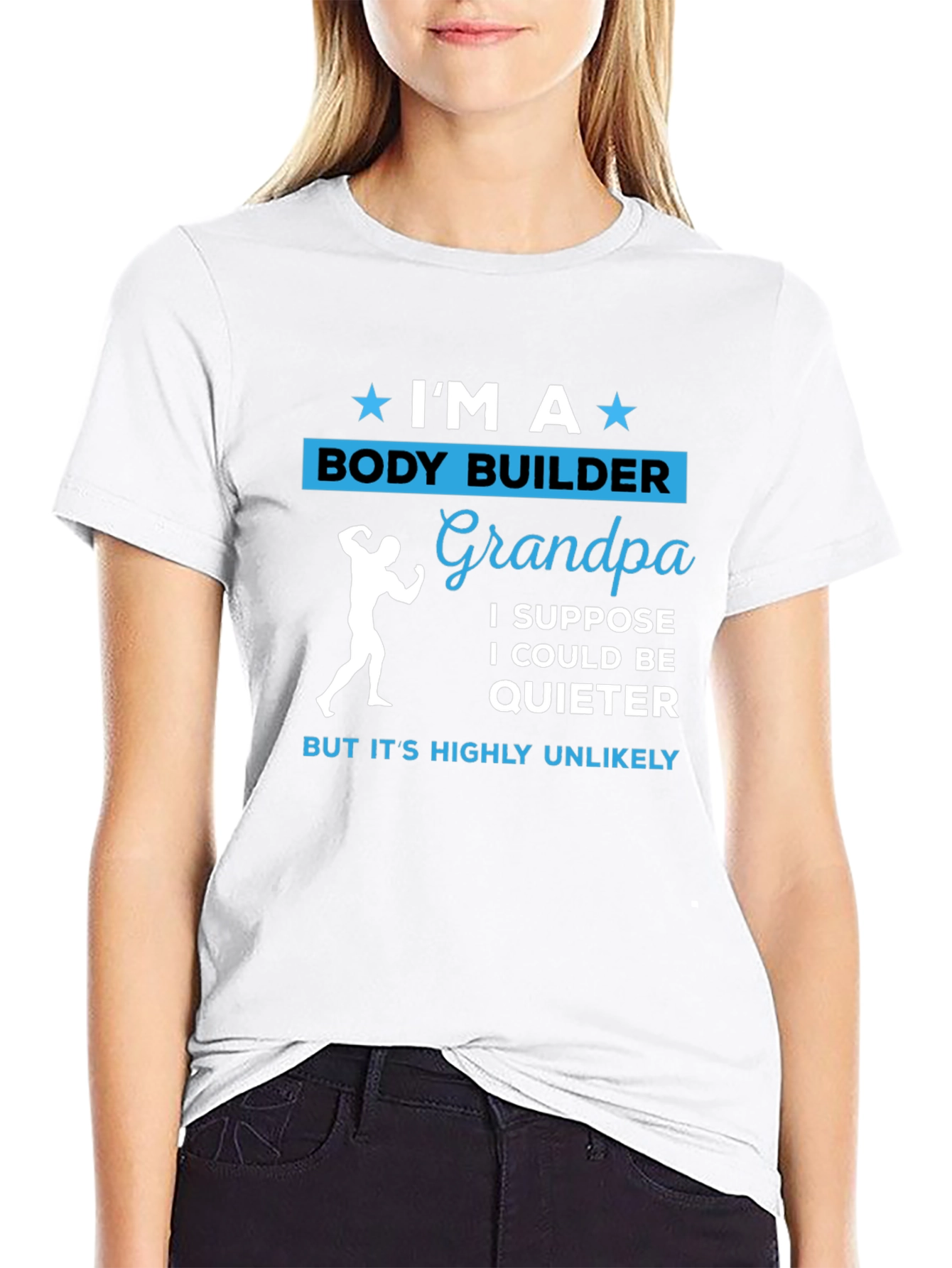 Body Builder Grandpa T-Shirt