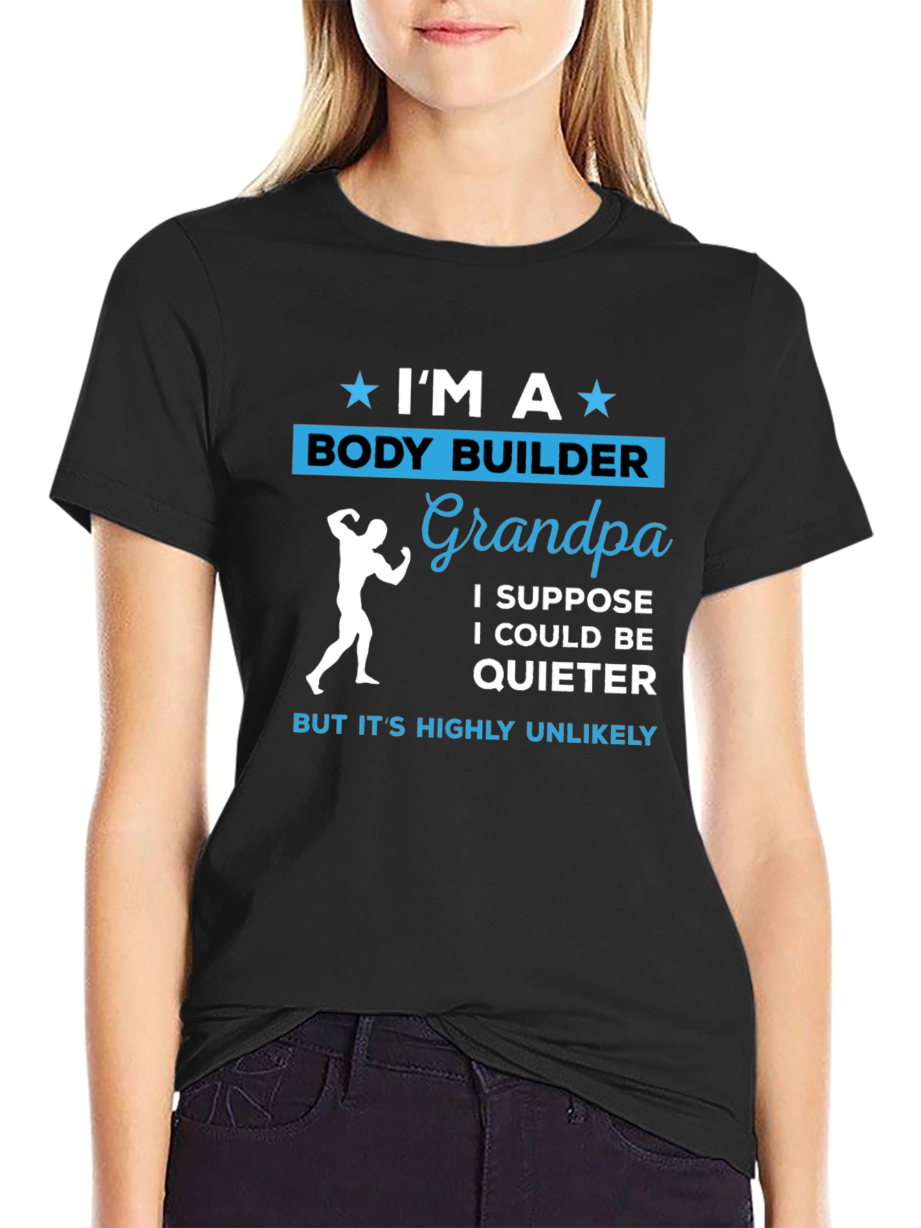 Body Builder Grandpa T-Shirt