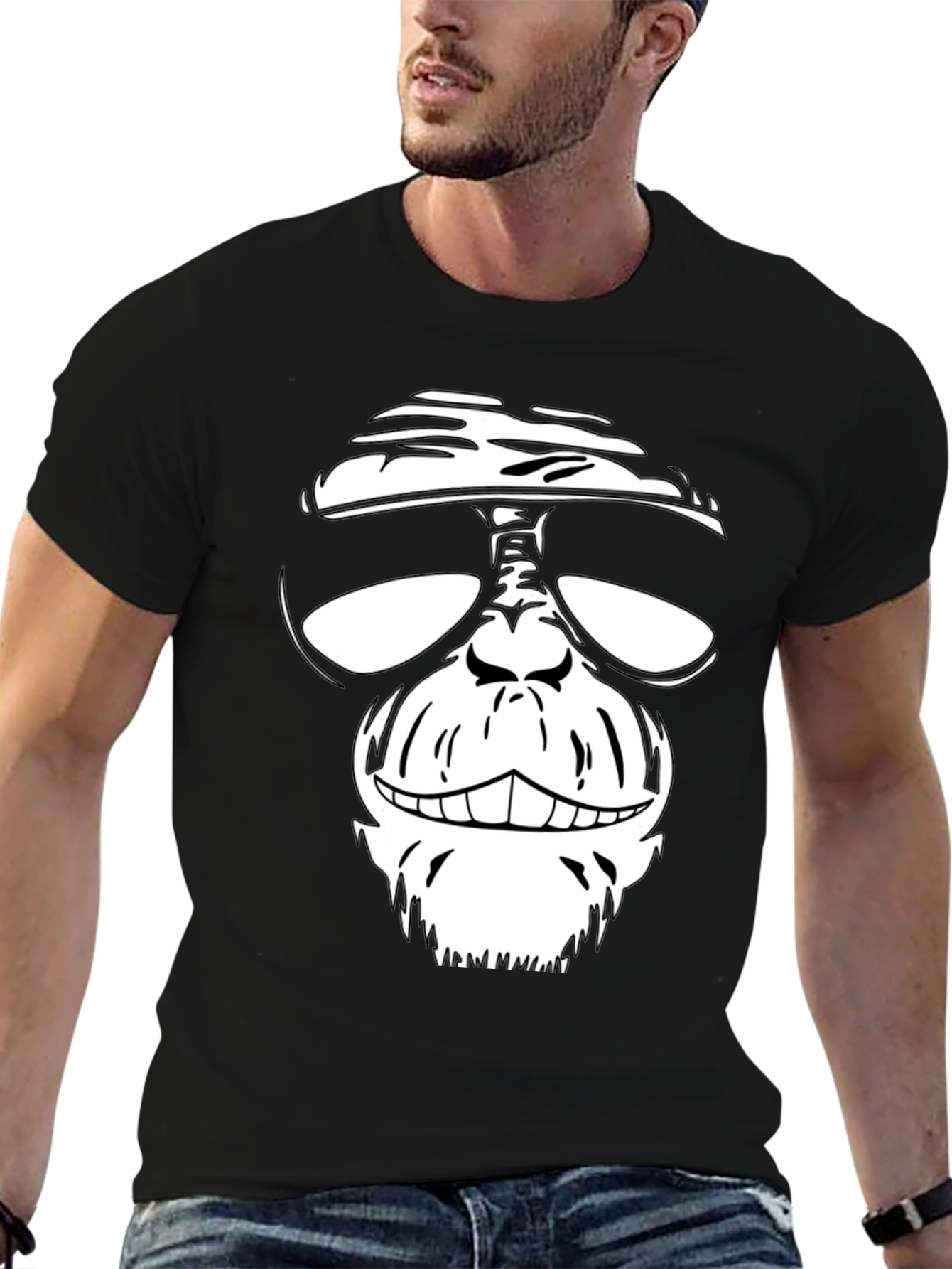 Cool Chimp Graphic Tee - Black