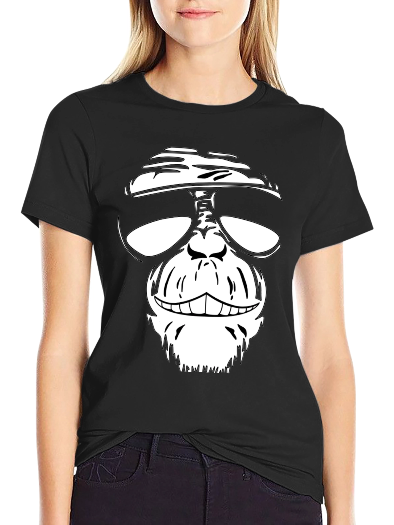 Cool Chimp Graphic Tee - Black