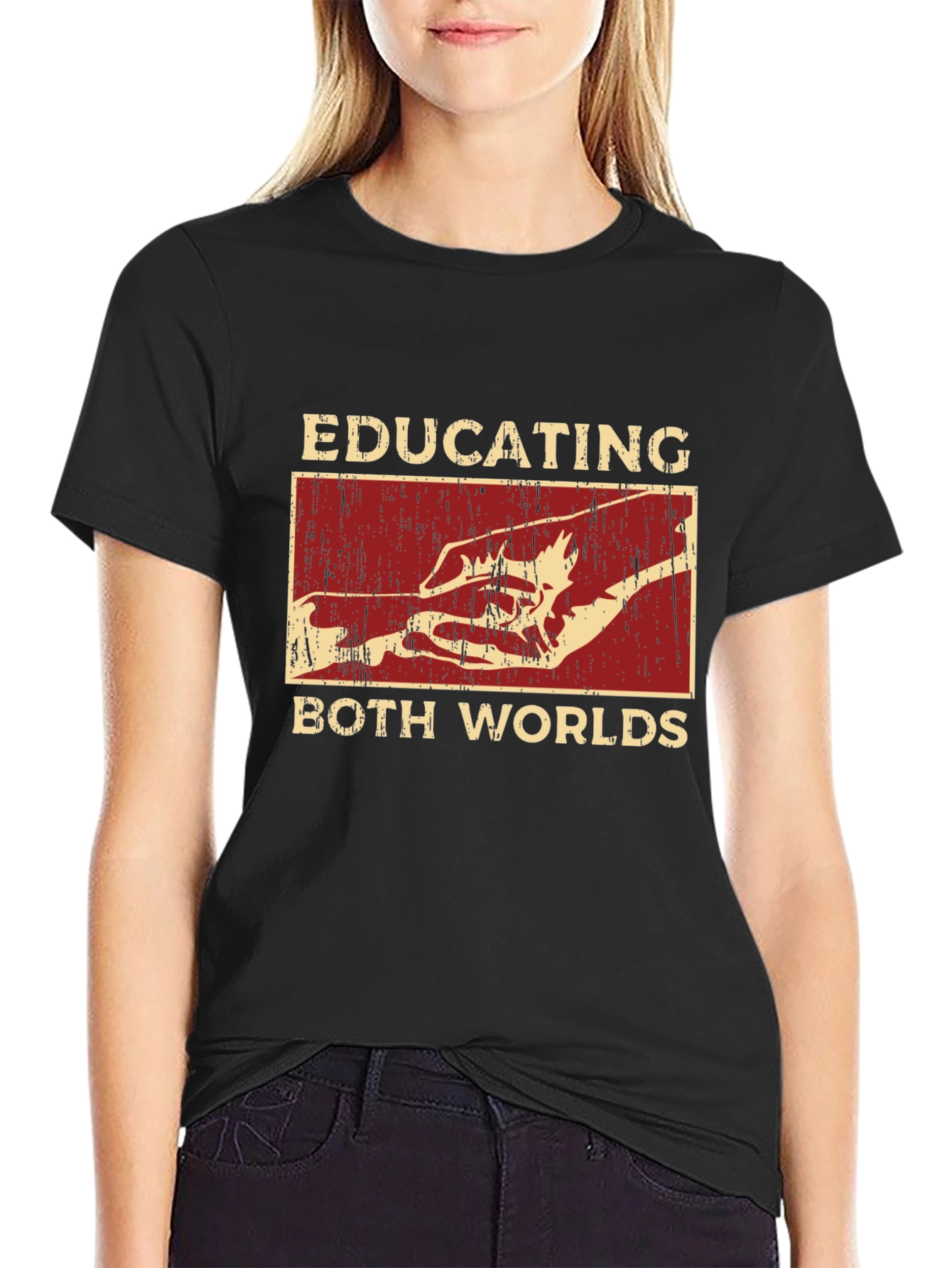 Educating Both Worlds Graphic Tee