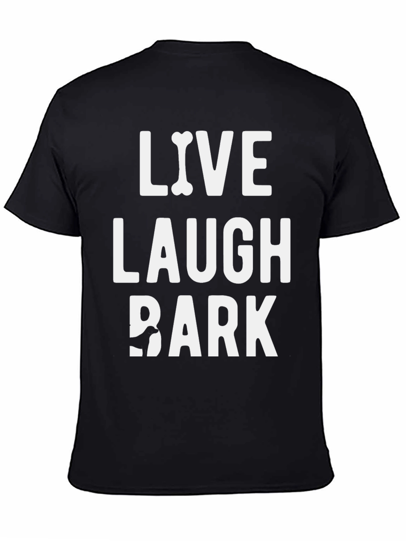 Live Laugh Bark Dog Lover T-Shirt