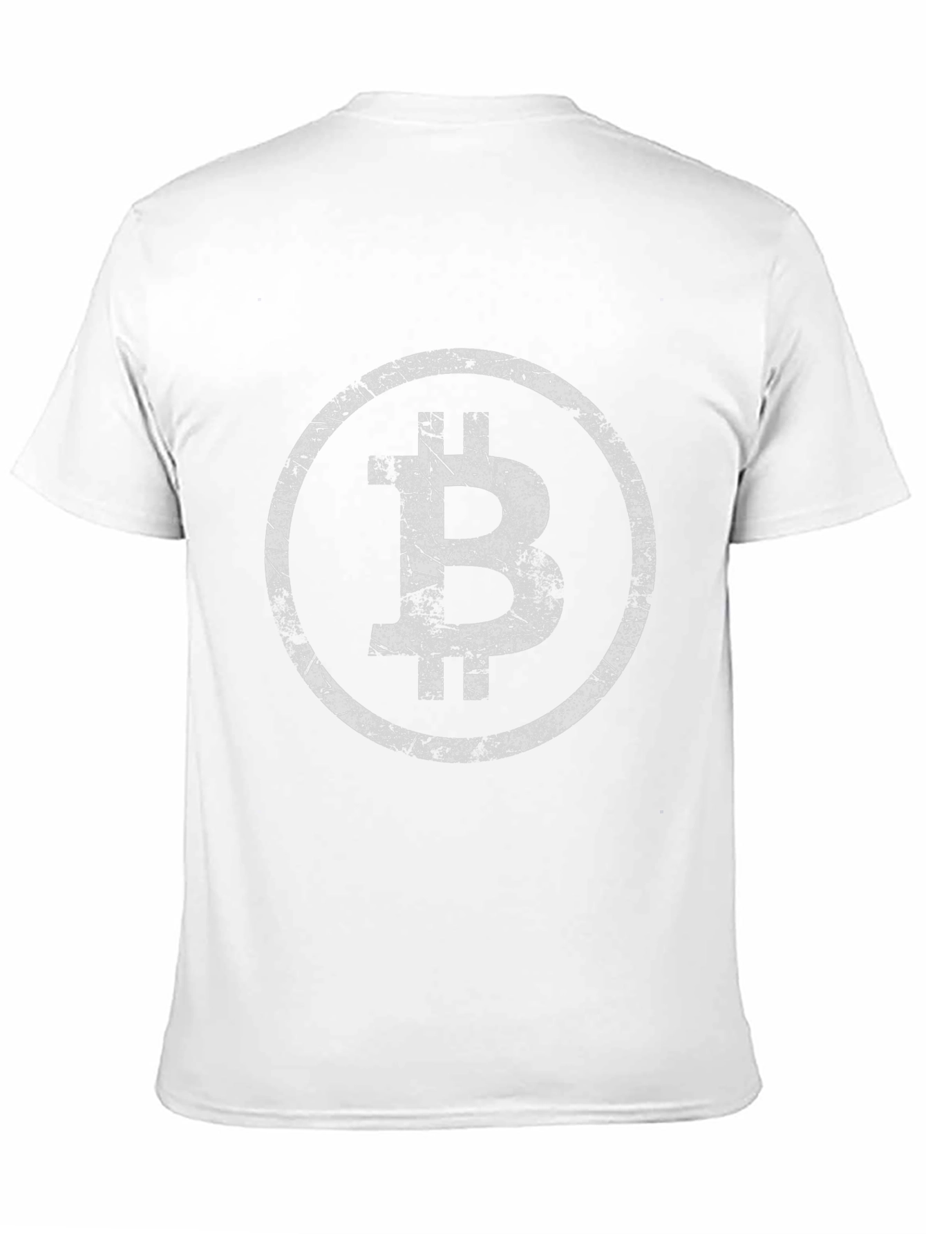 Bitcoin Distressed Graphic T-Shirt - Crypto Tee