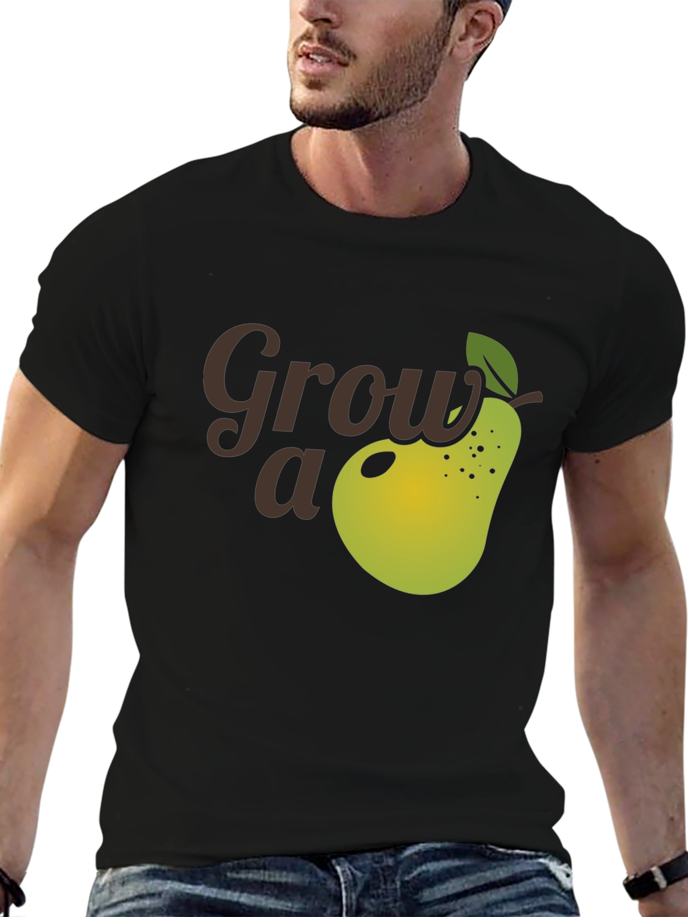 Grow a Pear Funny Graphic Tee