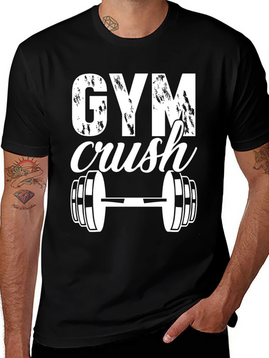 Gym Crush Graphic Tee - Workout Apparel