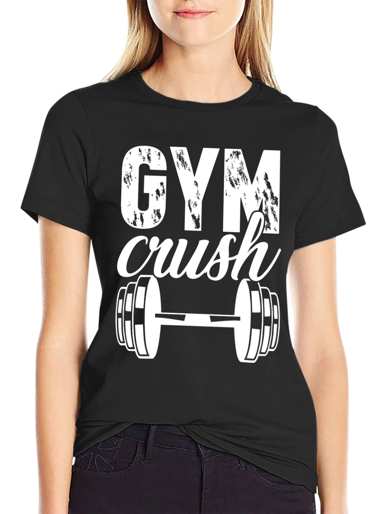 Gym Crush Graphic Tee - Workout Apparel