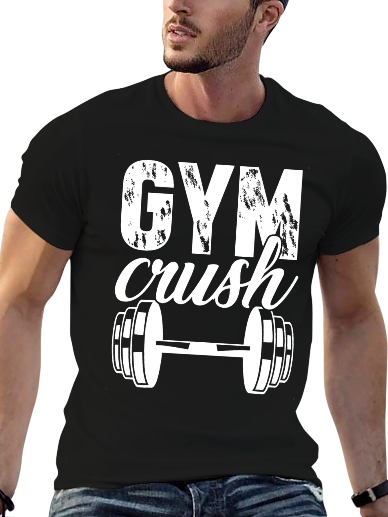 Gym Crush Graphic Tee - Workout Apparel