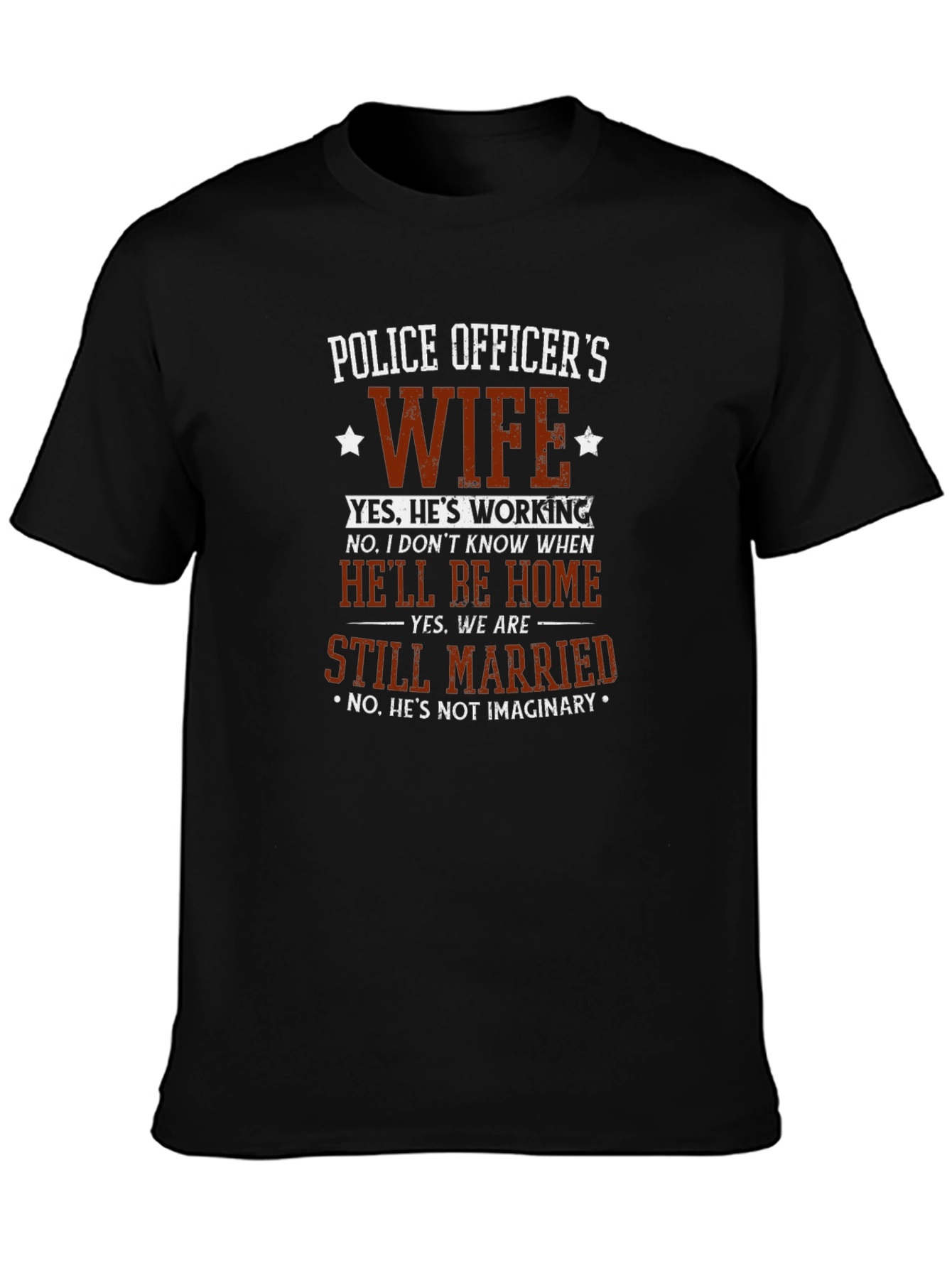 Police Officers Wife T-Shirt