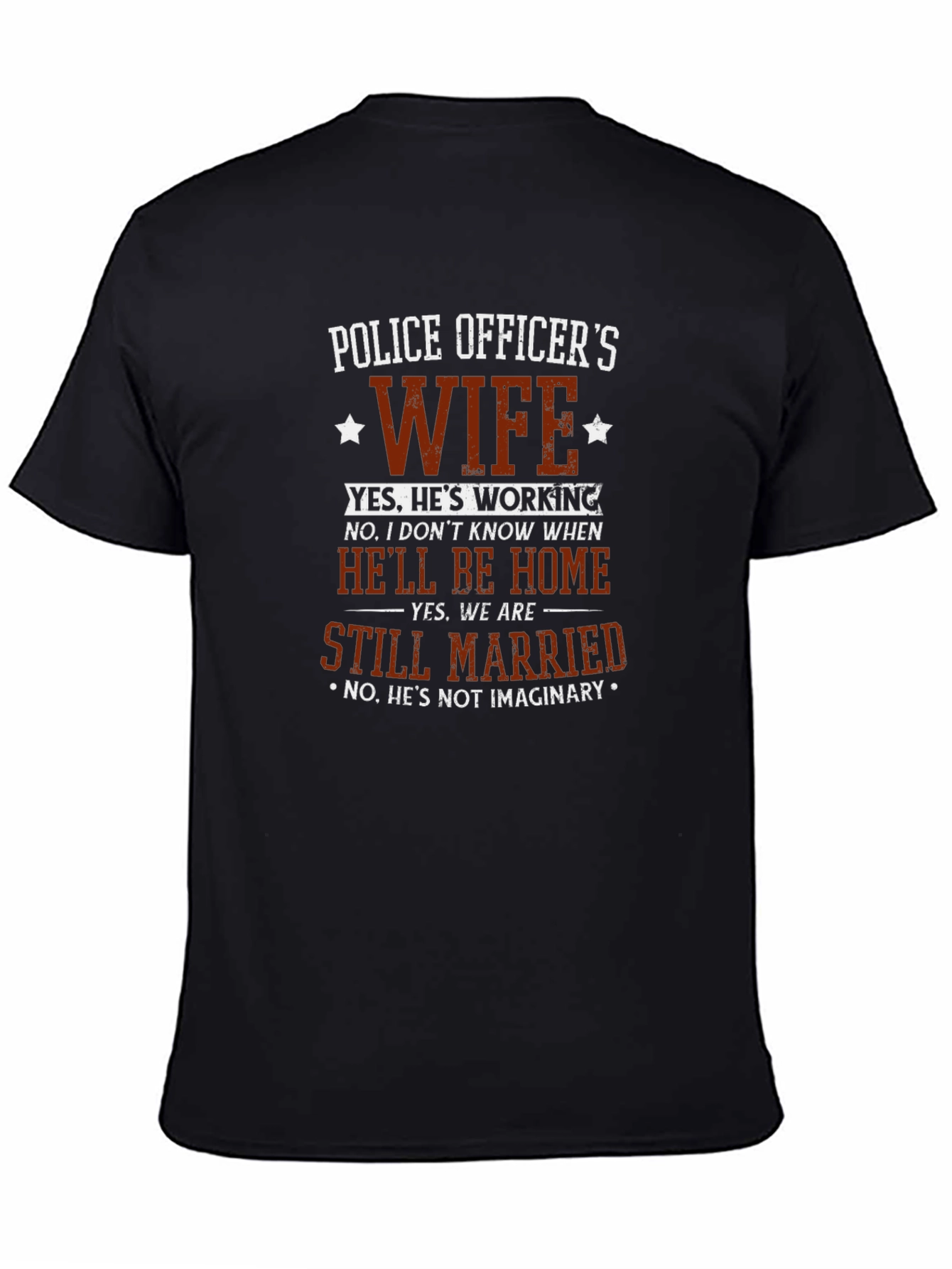 Police Officers Wife T-Shirt