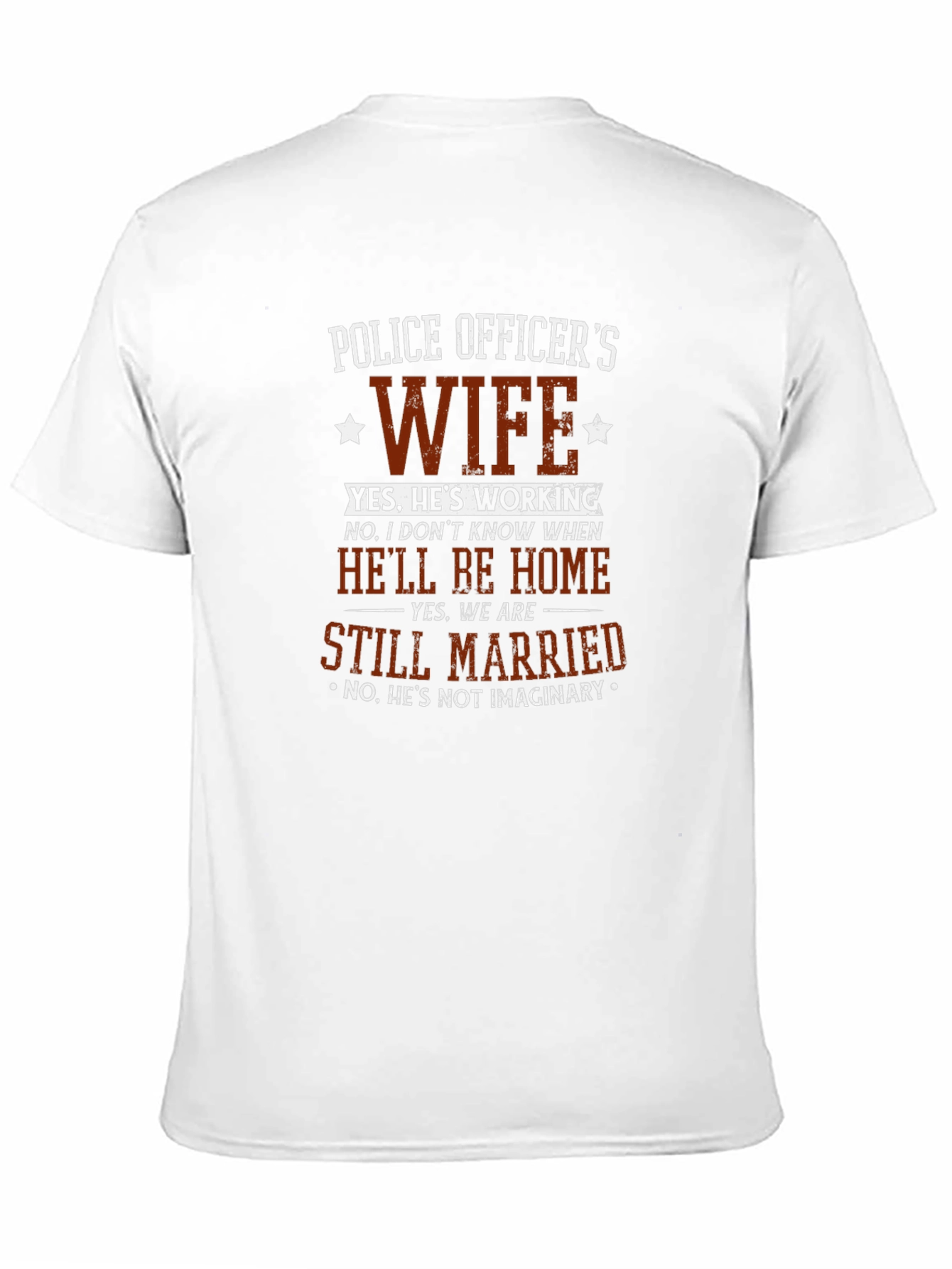 Police Officers Wife T-Shirt