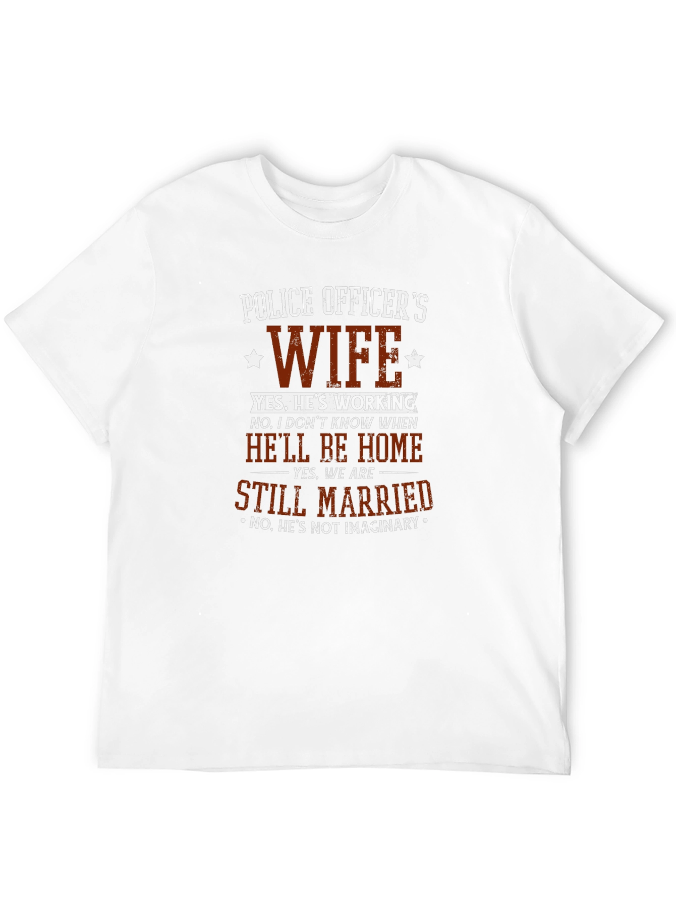 Police Officers Wife T-Shirt